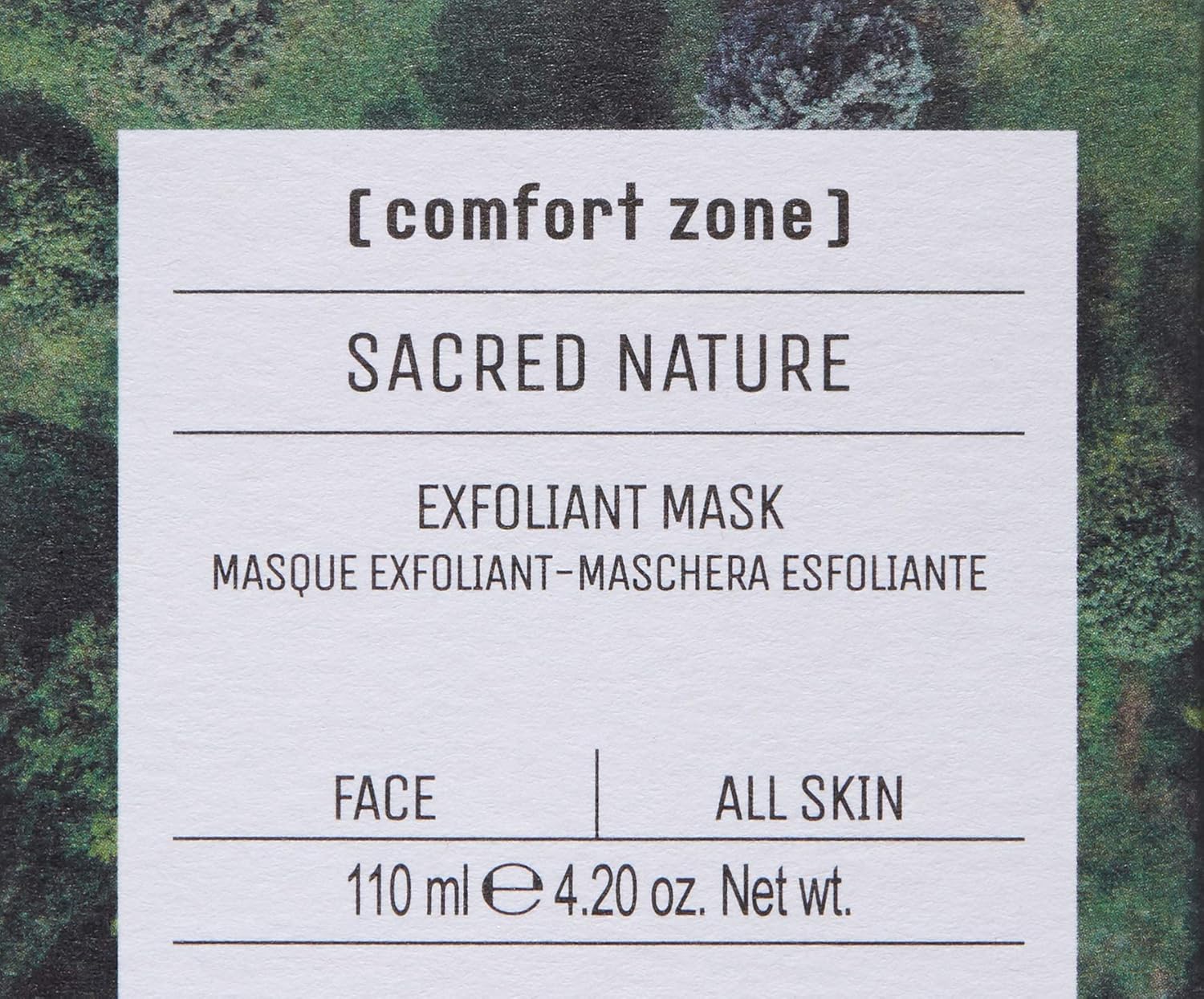 Comfort Zone Sacred Nature Exfoliant Mask BigaMart
