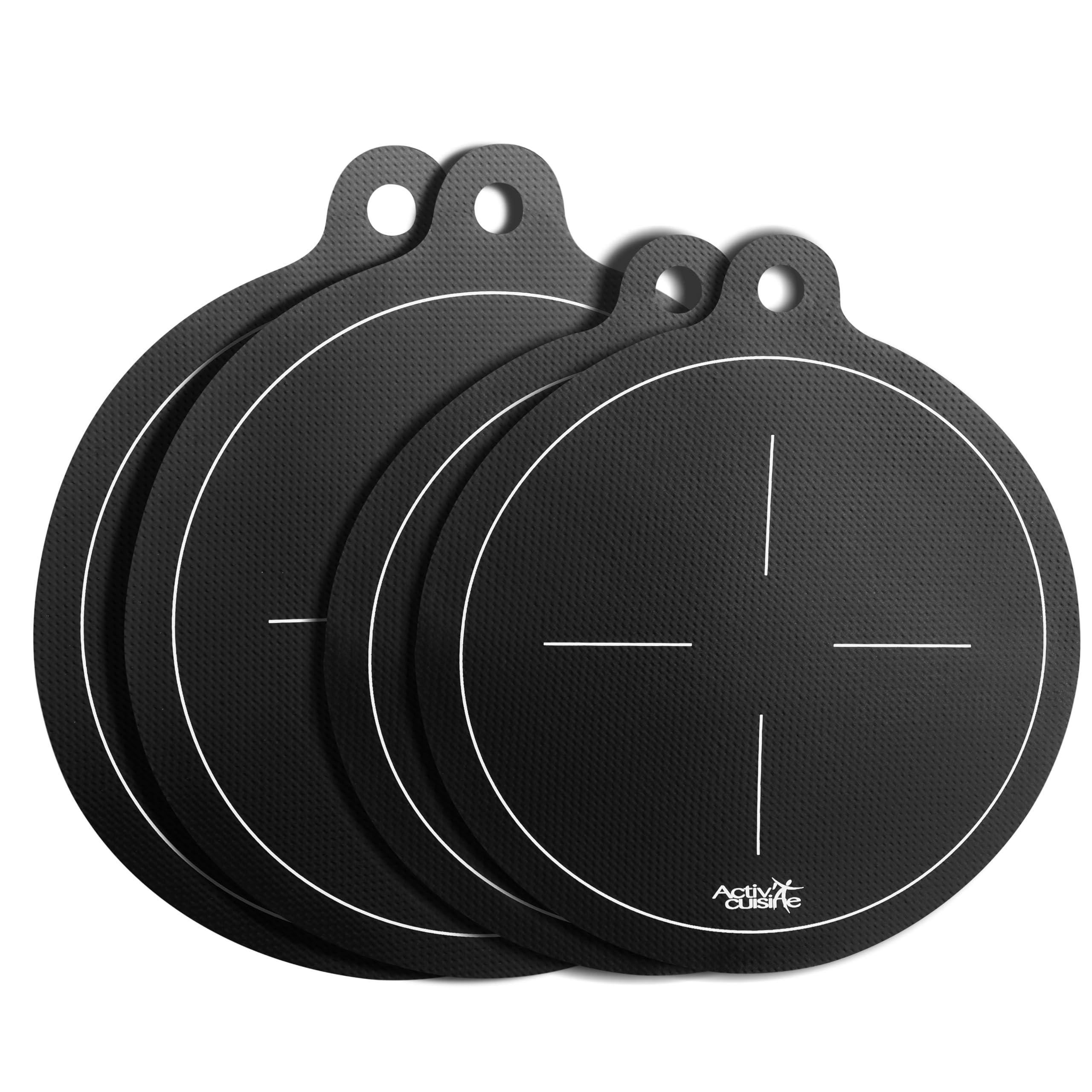 ACTIV Cuisine Protector Placa induccion, Alfombra Protectora Resistente al Calor, de Silicona y Fibra de Vidrio, Protege la Placa de inducción contra arañazos y Quemaduras, 4 Piezas