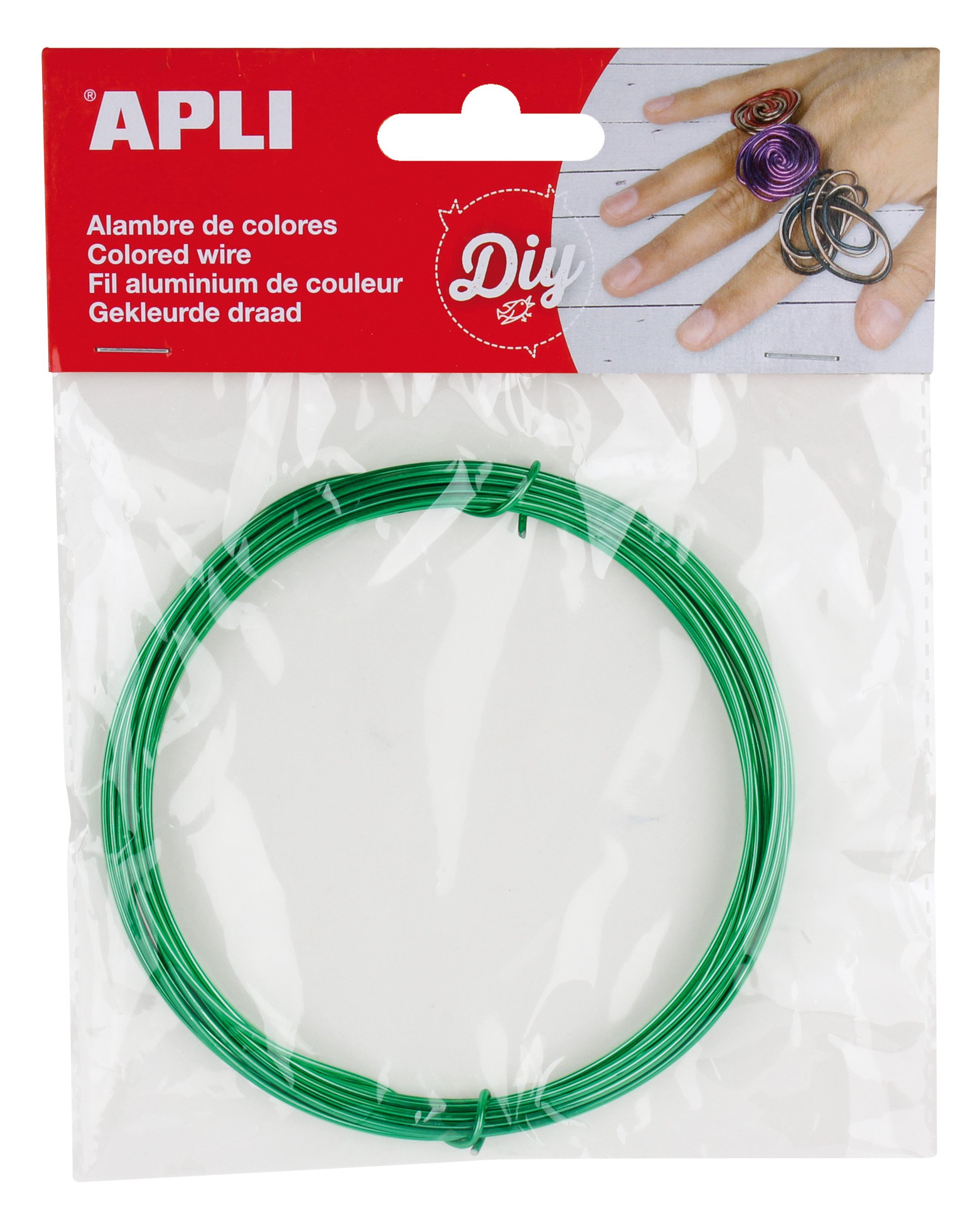 Apli 946046 - Wire Color Green 1,5mm 5m