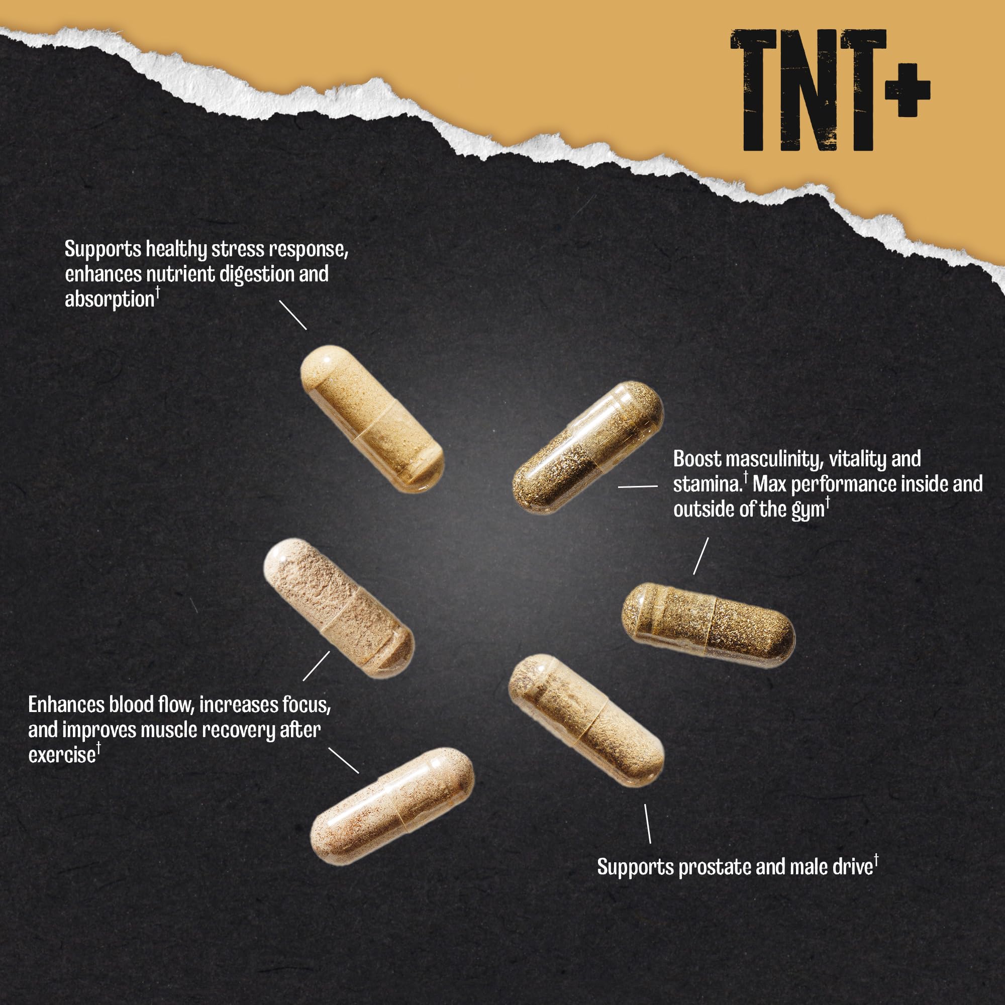 Animal TNT+ Nitric Oxide & Mens Prostate Health Supplement | 30 Pills Packs — Amazon image 2
