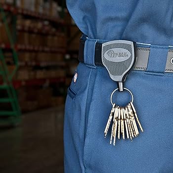 KEY-BAK SUPER48 SD 13oz. Locking Retractable Keychain, 36