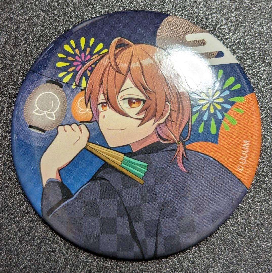 Amazon.co.jp: カラフルピーチ うり 缶バッジ 真夏の桃祭り わなげ 