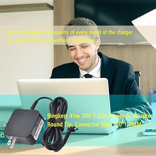 Miniatura 7 de Cargador de repuesto de 45W 20V 2.25A Adaptador de corriente alterna PA-1450-55LL, 5A10H42923 para Lenovo B50-10/Ideapad 100 710s / Flex 4-1130 14