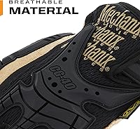 Vista 3 de Mechanix Wear - CG40-75-011 Guantes de piel de alta resistencia CG color negro
