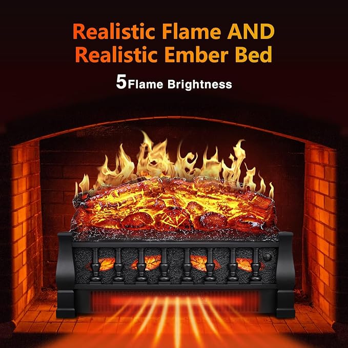 Chimenea Eléctrica R.W.FLAME 21 pulgadas Control Remoto miniatura 4