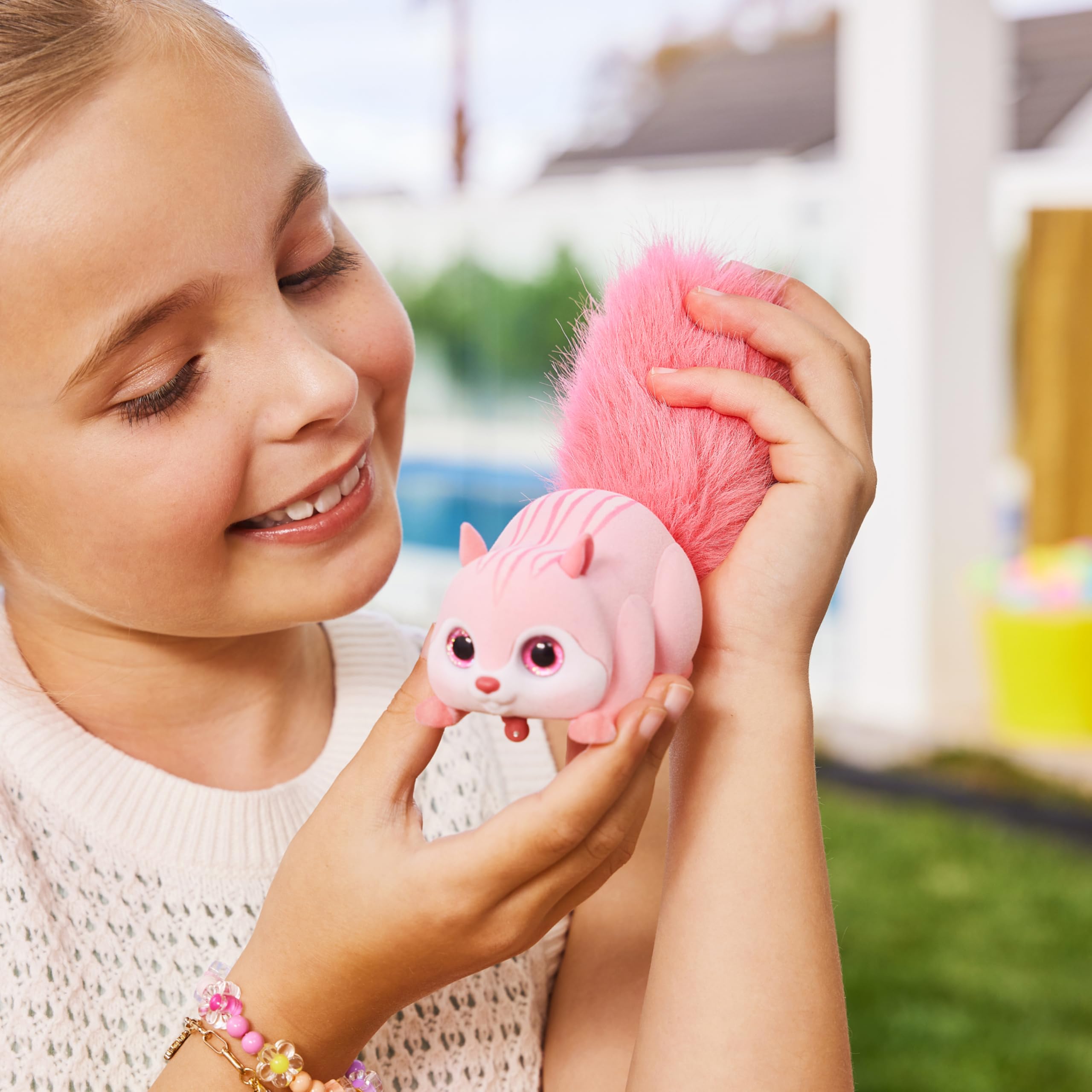 Pets Alive Scurry'n Squirrel (Blue) by ZURU – Giocattolo interattivo robotico, scoiattolo in movimento con movimenti e suoni realistici, dai 3 anni in su, per bambini e neonati