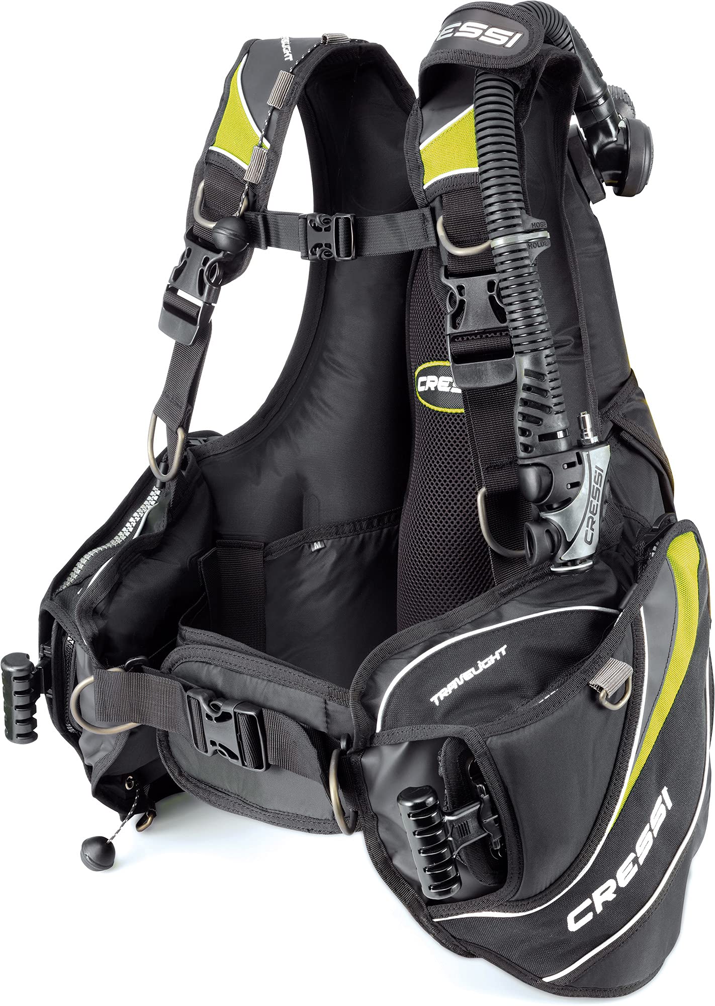 Cressi Travelight, Black/Yellow, S