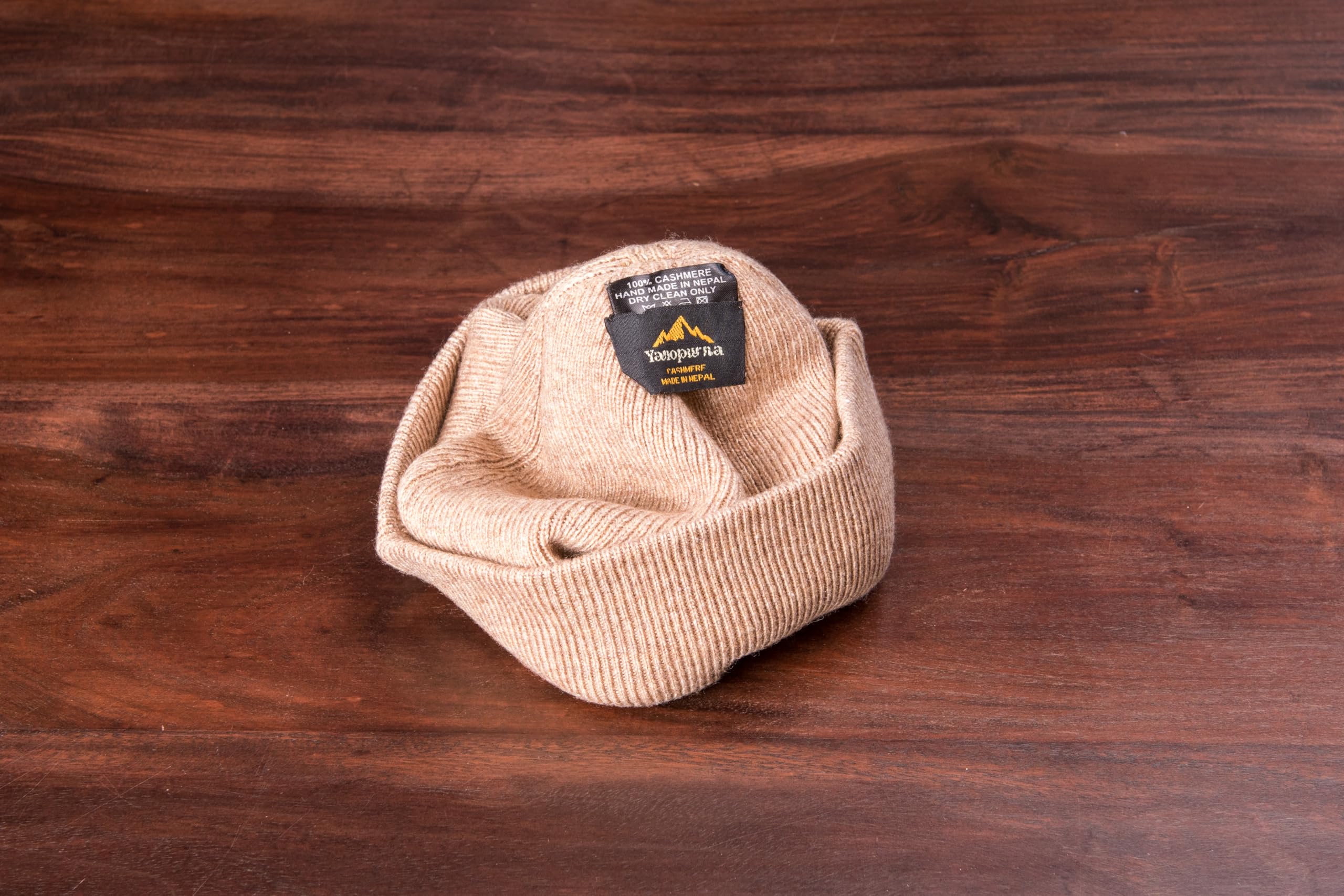 Kaszmirowa czapka beanie – wykonana w 100% z wełny kaszmirowej, kaszmirowej, ręcznie tkana beanie z Nepalu, unisex, pranie ręczne