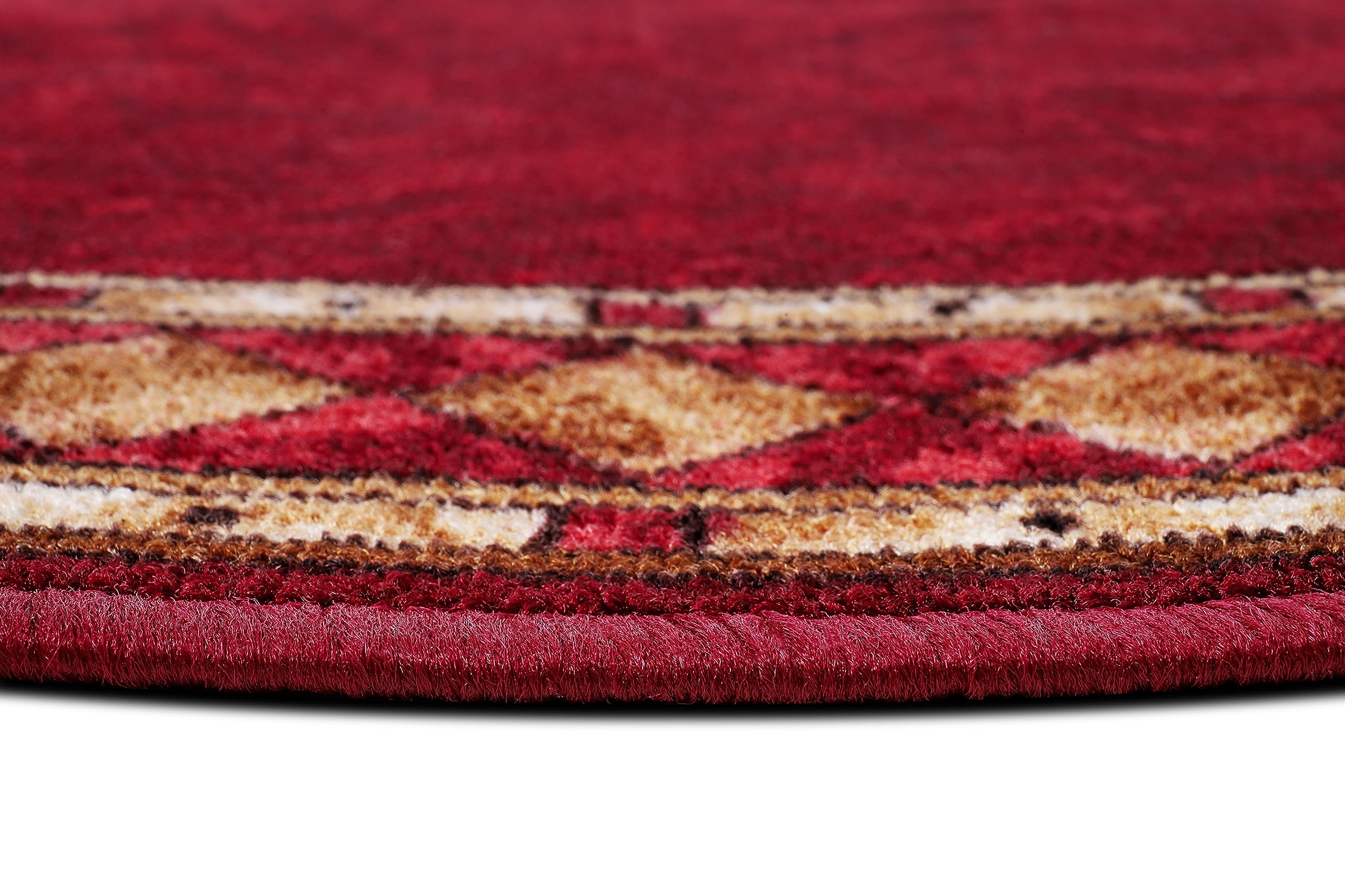 TAPISO Antidérapant Tapis Couloir Long Tapis Au Mètre Tapis De Passage Poils Ras Tapis Entrée Cuisine Évier Chambre Escaliers Moderne Gris Taupe Marron Abstrait Bordé 67 X 900 Cm