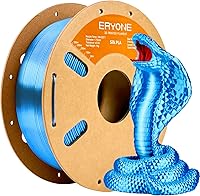 Vista 59 de ERYONE Filamento de ácido poliláctico (PLA) de seda para impresora 3D, de 1.75 mm +/- 0.03 mm, carrete de 1 kg (2.2 libras), verde esmeralda seda