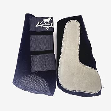 Professionals Choice Equine Easy-Fit Front Leg Splint Boot | Hook & Loop Closure | Sold in Pairs | One Size Fits All