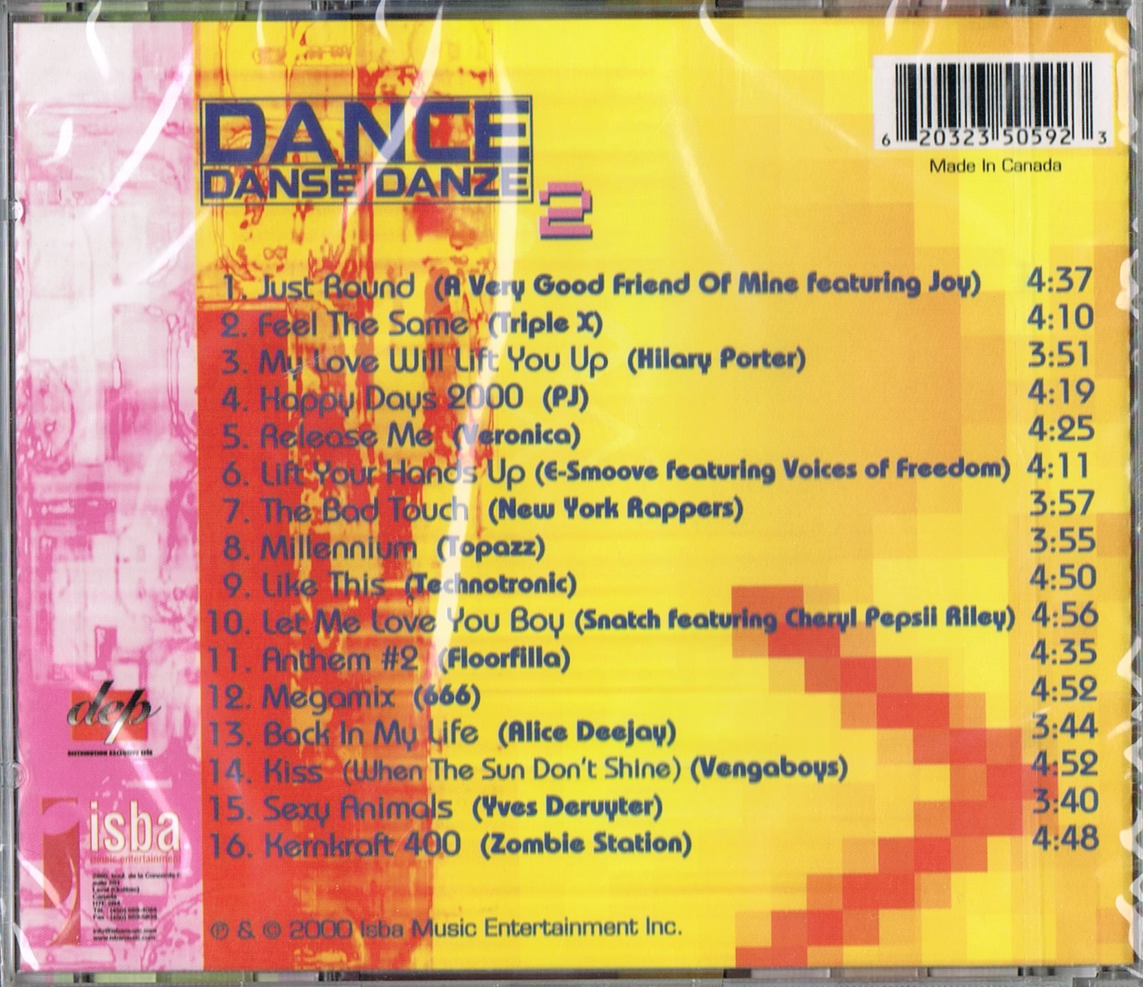 Dance Danse Danze V.2 [Audio CD]