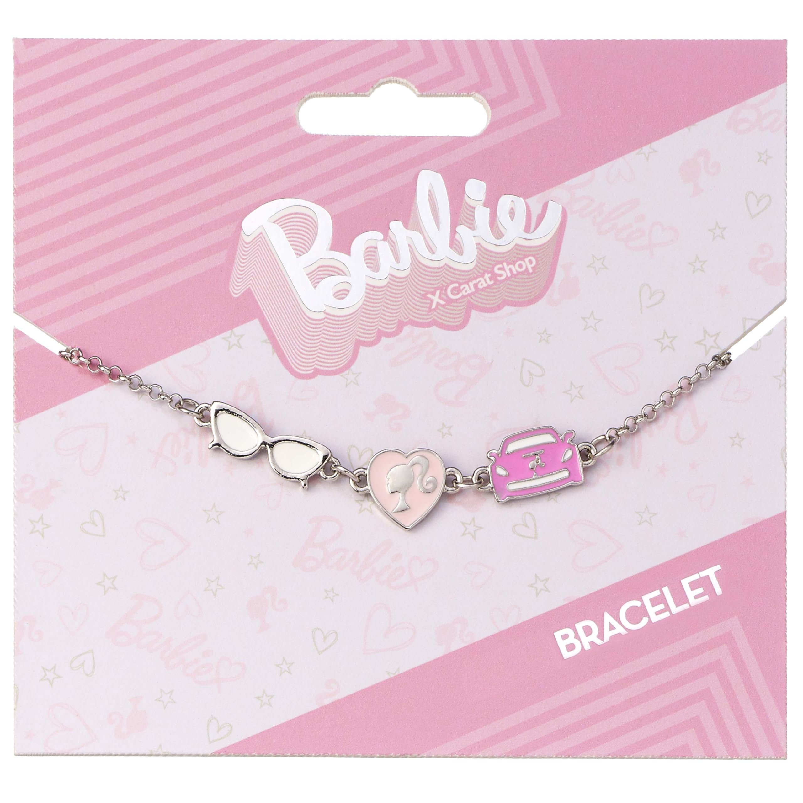 Collana Barbie™ Con Ciondolo Cuore - Perline Rosa, Zinco, Misura Unica - Foto 8