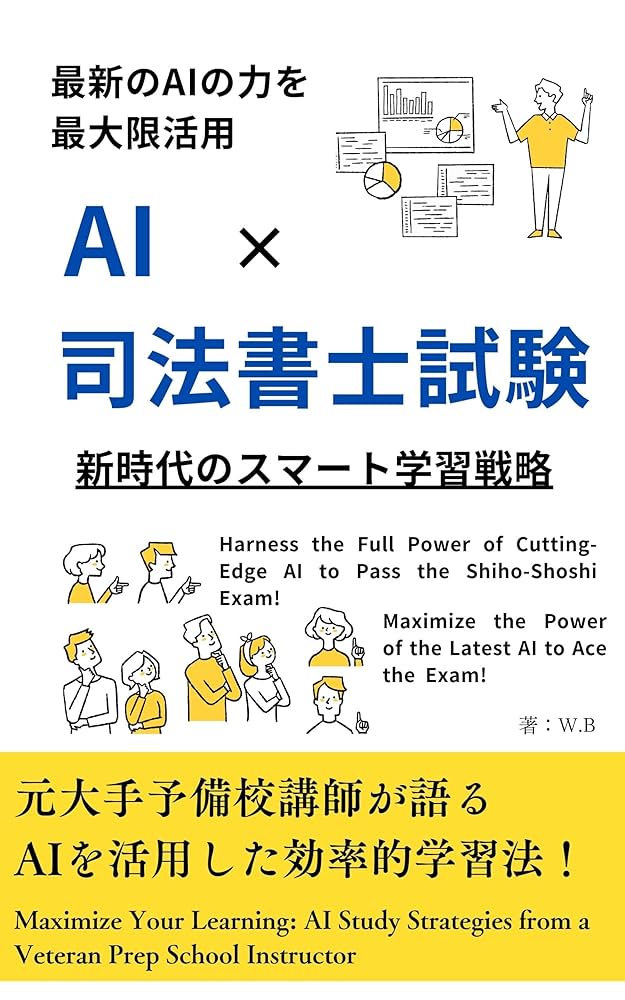 司法書士の参考書です。 AI×「司法書士試験」 新時代のスマート学習戦略 | W.B | 法律