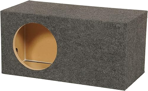 Miniatura 5 de Q Power HD112VL Caja de subwoofer con puerto lateral de alta resistencia SPL XL de 12 pulgadas con cubierta de alfombra duradera para sistemas
