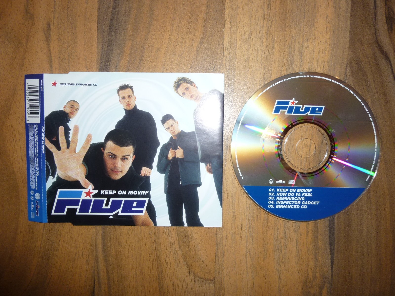 Five Music CD Keep on Movin