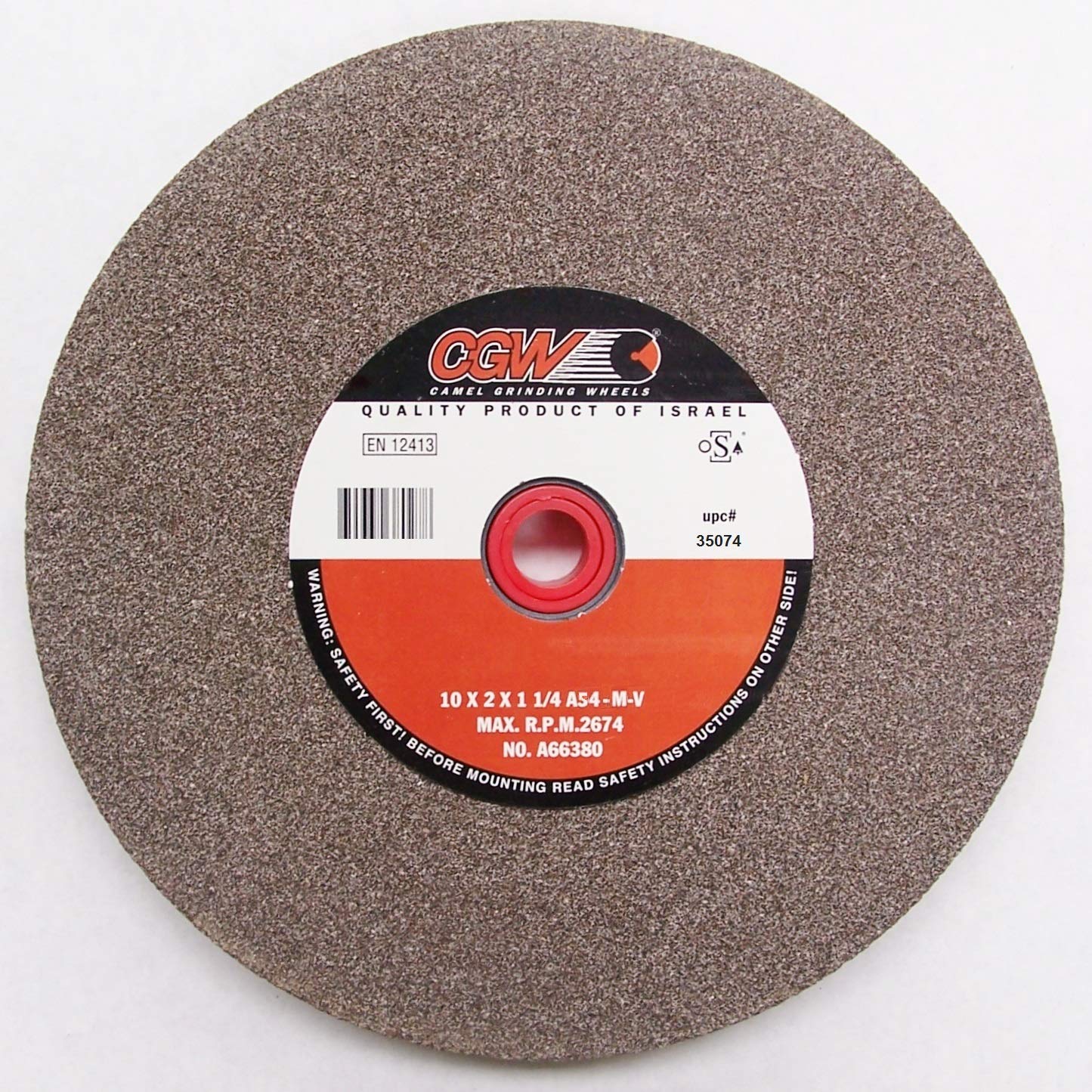CGW Abrasives 59012 10X1X3 T1 RA46-J/K-V Surface Grinding Wheel