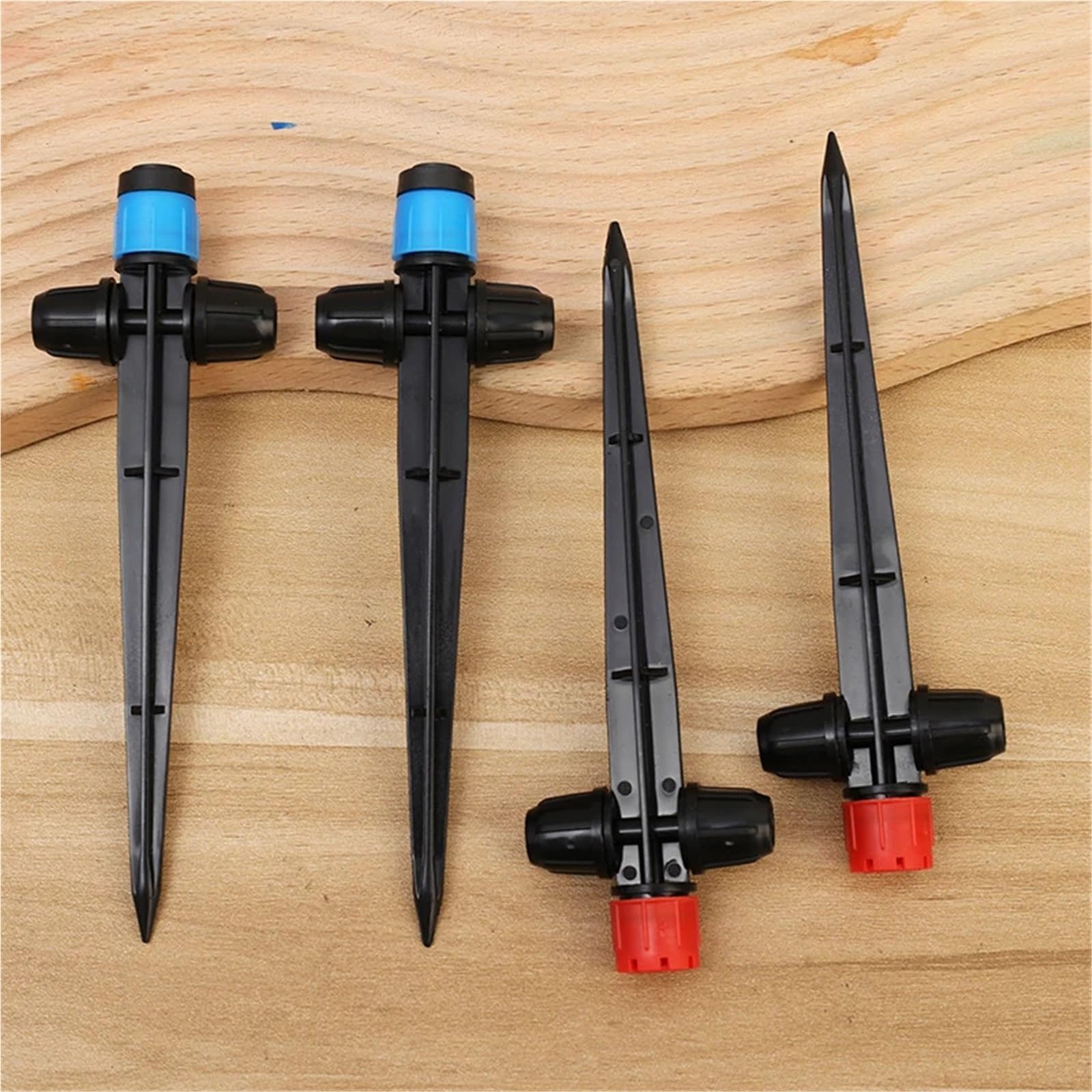 Emisores de Riego por Goteo 5/30 emisores de riego por Goteo 360 ​​Grados, gotero automático for jardín, Flores, Boquilla, Suministros 8 o 1 Orificio(Blue-30PCS)