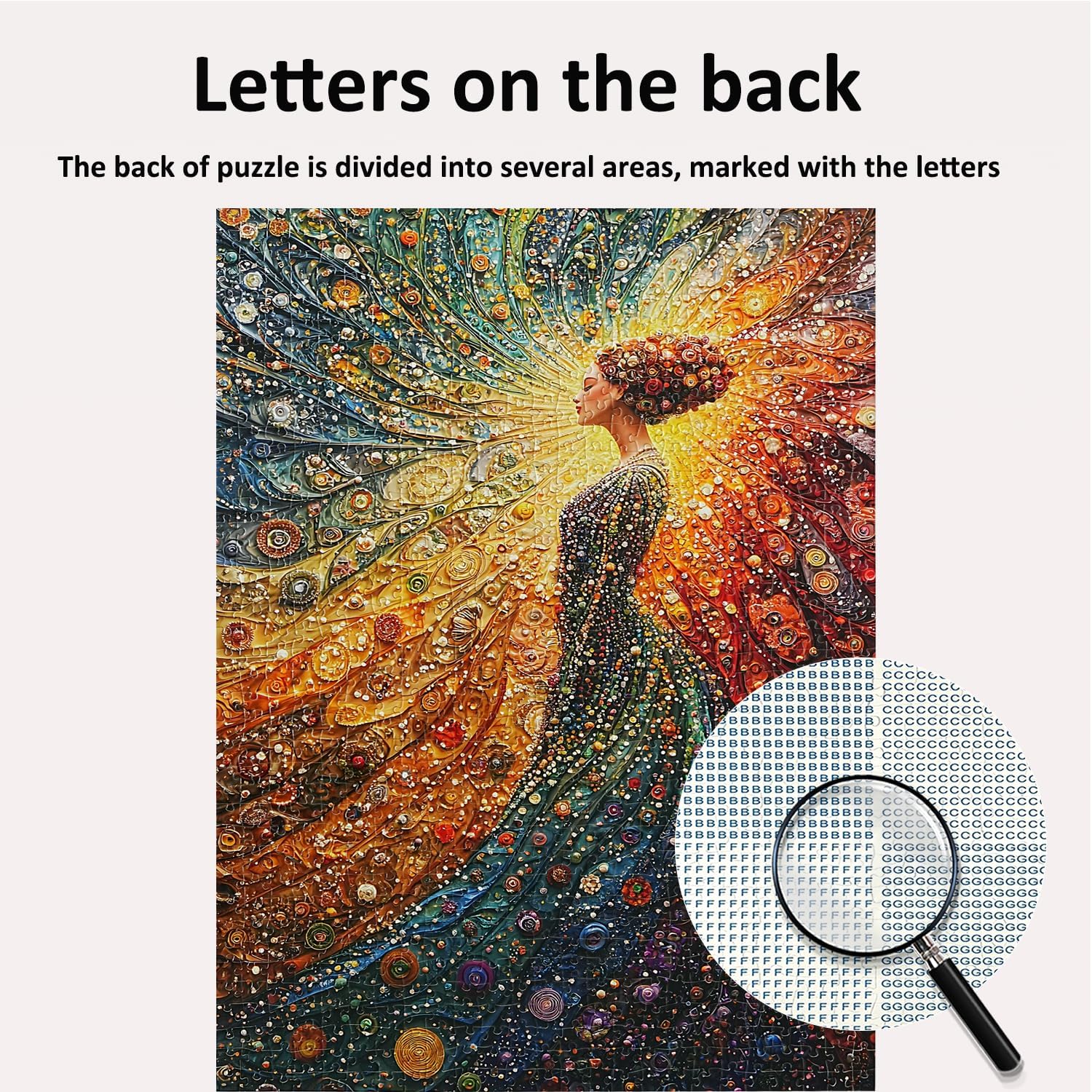Jigsaw Puzzles for Adults 1000 Pieces Impossible Hard Difficult Challenging Puzzles for Adults 1000pc Puzzles The Woman in Meditation Jigsaw Puzzle 1000 Pieces 28 x 20 inch