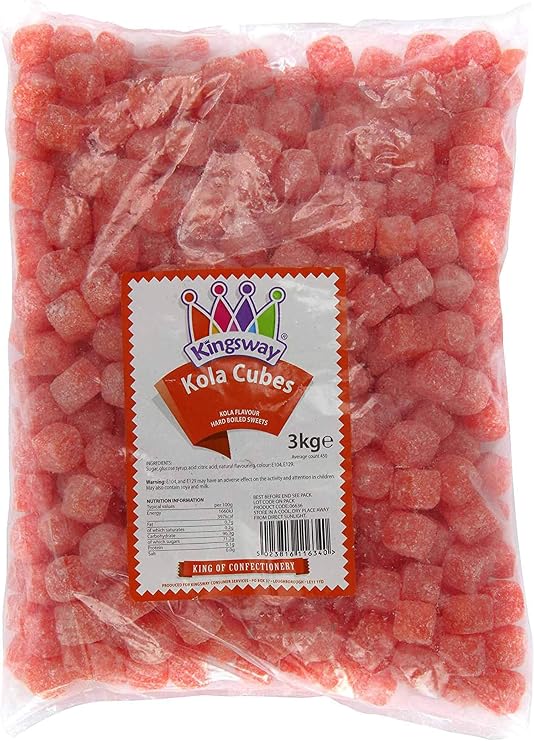 Cola Cubes (Kola Kubes) 500 gram Bag (1/2 Kilo)