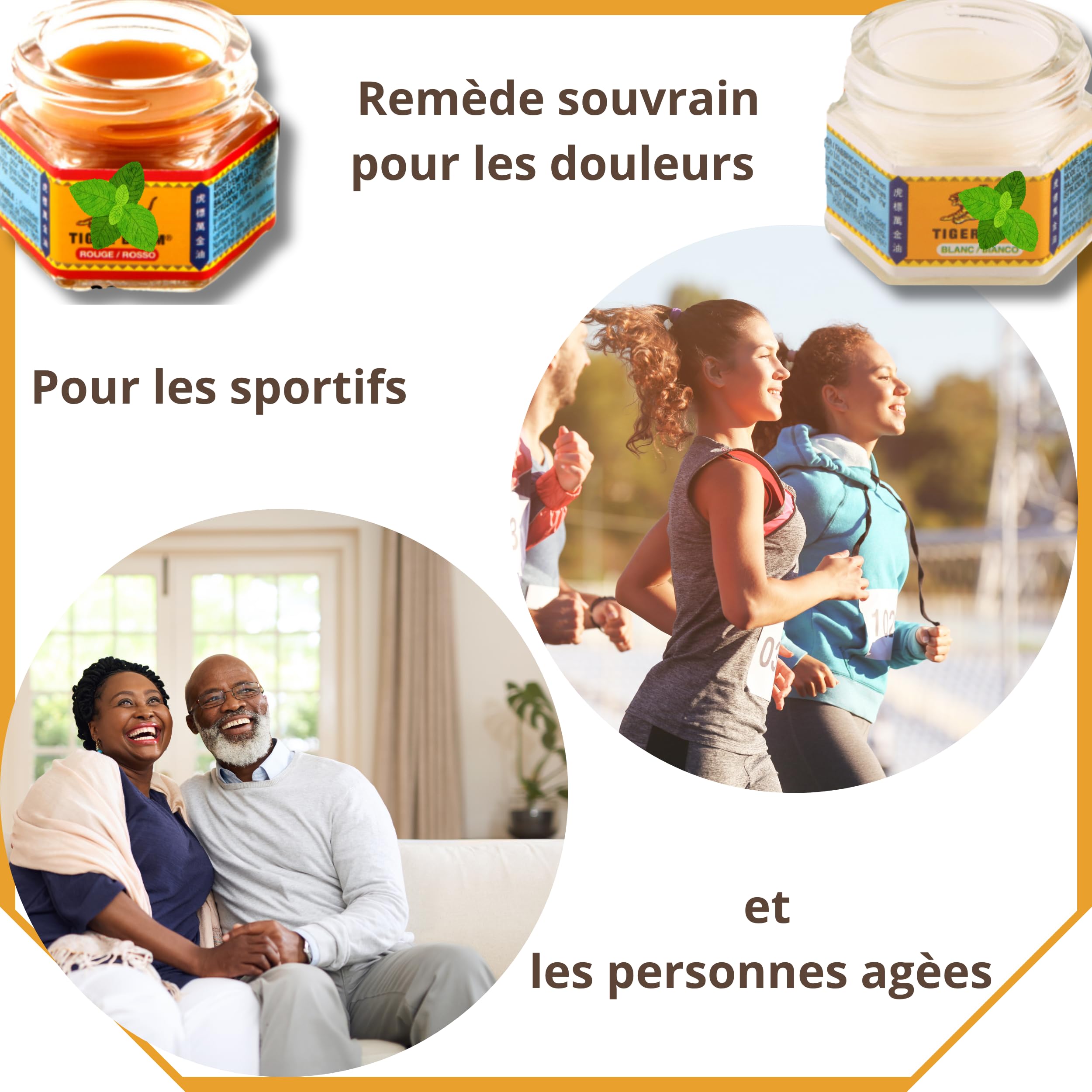 le veritable Baume chauffant thai 30gr, extra fort lot de 03 produits pour les douleurs articulaire mal de dos effet chaud et froid, avant et apres le sport (02 baume et inhalateur)