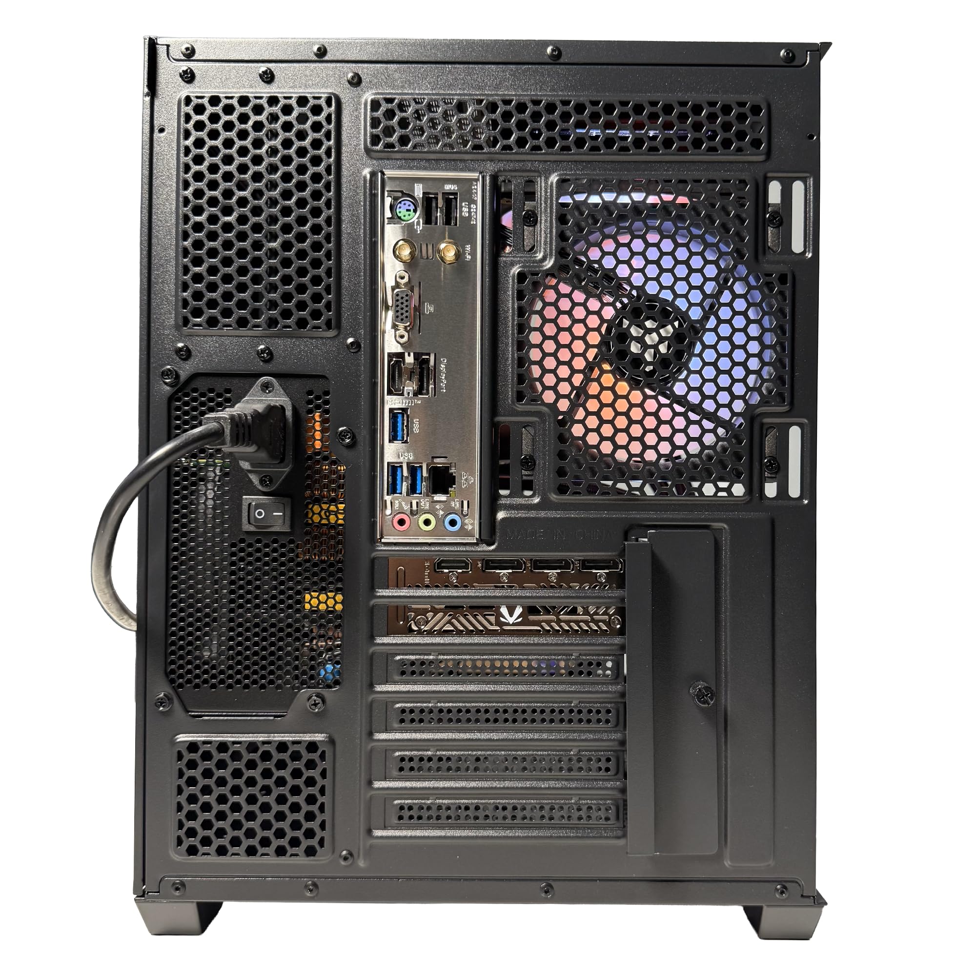 Golook PC Gaming 4K • i9-14900KF, RTX 5070 12GB GDDR7, 32GB DDR5 6000 • 1TB SSD M.2 NVME Gen4 • B760M WiFi BT • Dissipatore Liquido 240MM