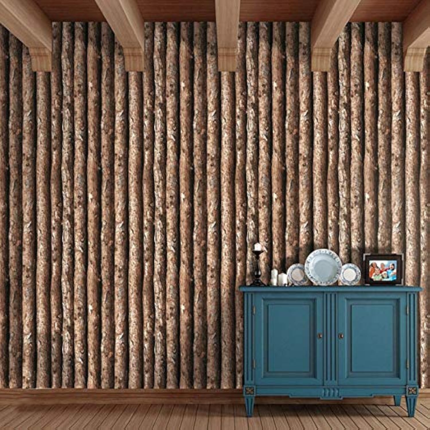 JAAMSO ROYALS Wood Tree Trunk Wallpaper for Furniture, Wooden Wallpaper, PVC Wallpaper, Door Wallpaper Waterproof, Wood Wallpaper, Wooden Wallpaper for Walls (200 CM *45 CM) (B08MWQKF6H) Amazon Price History, Amazon Price Tracker