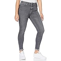 Only Onlpaola Life HW SK Jea BB Azz870 Noos Pantaloni, Grey Denim
