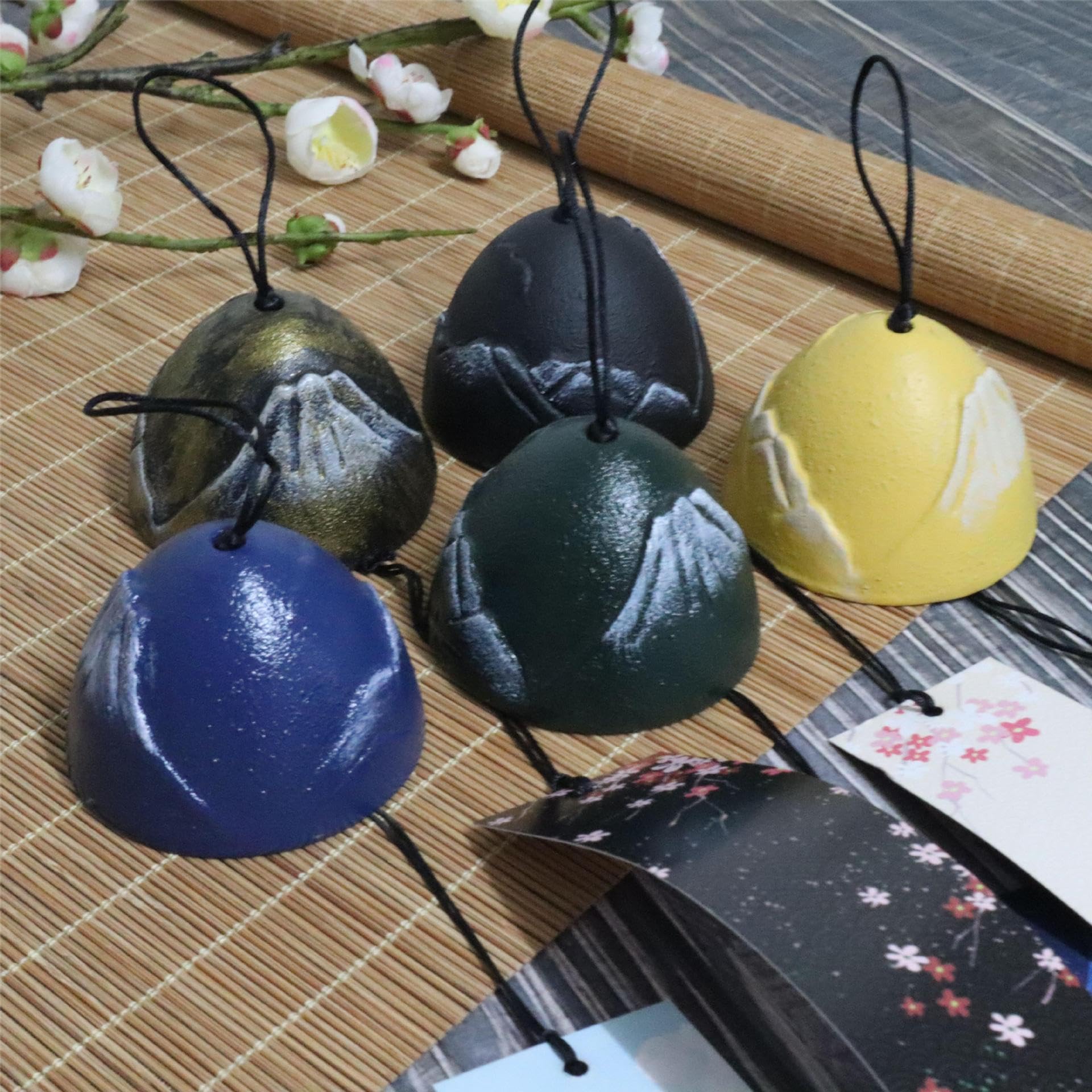 Amazon.co.jp: zhenlongdianzi 南部鉄器 風鈴 多種類から選べる