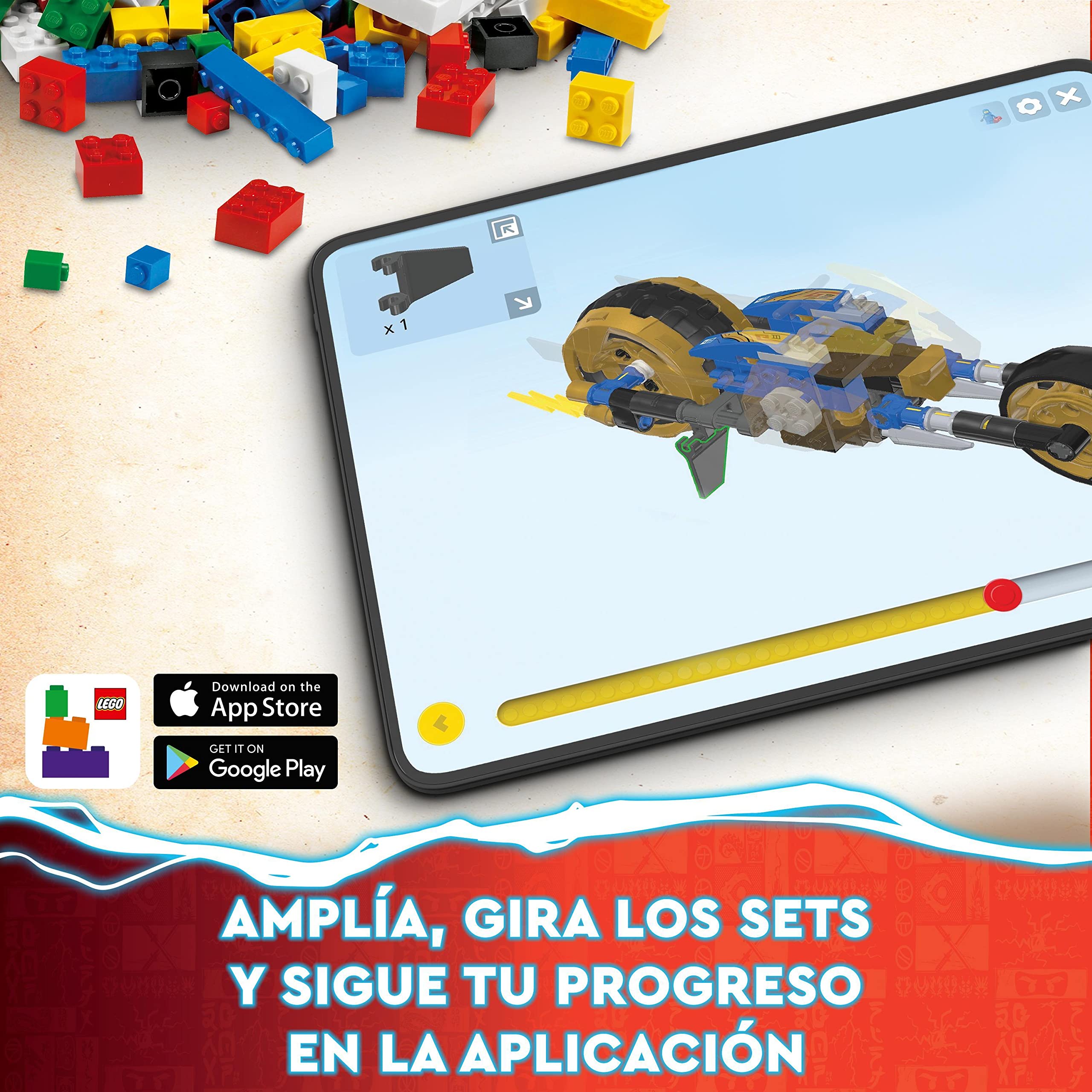 LEGO 71793 Ninjago Dragón de Lava Transformer Ola de Calor, Set de Juguete de la Serie de Televisión El Renacer de los Dragones con Figura de Criatura Mítica, con Las Minifiguras de Kai y Lloyd