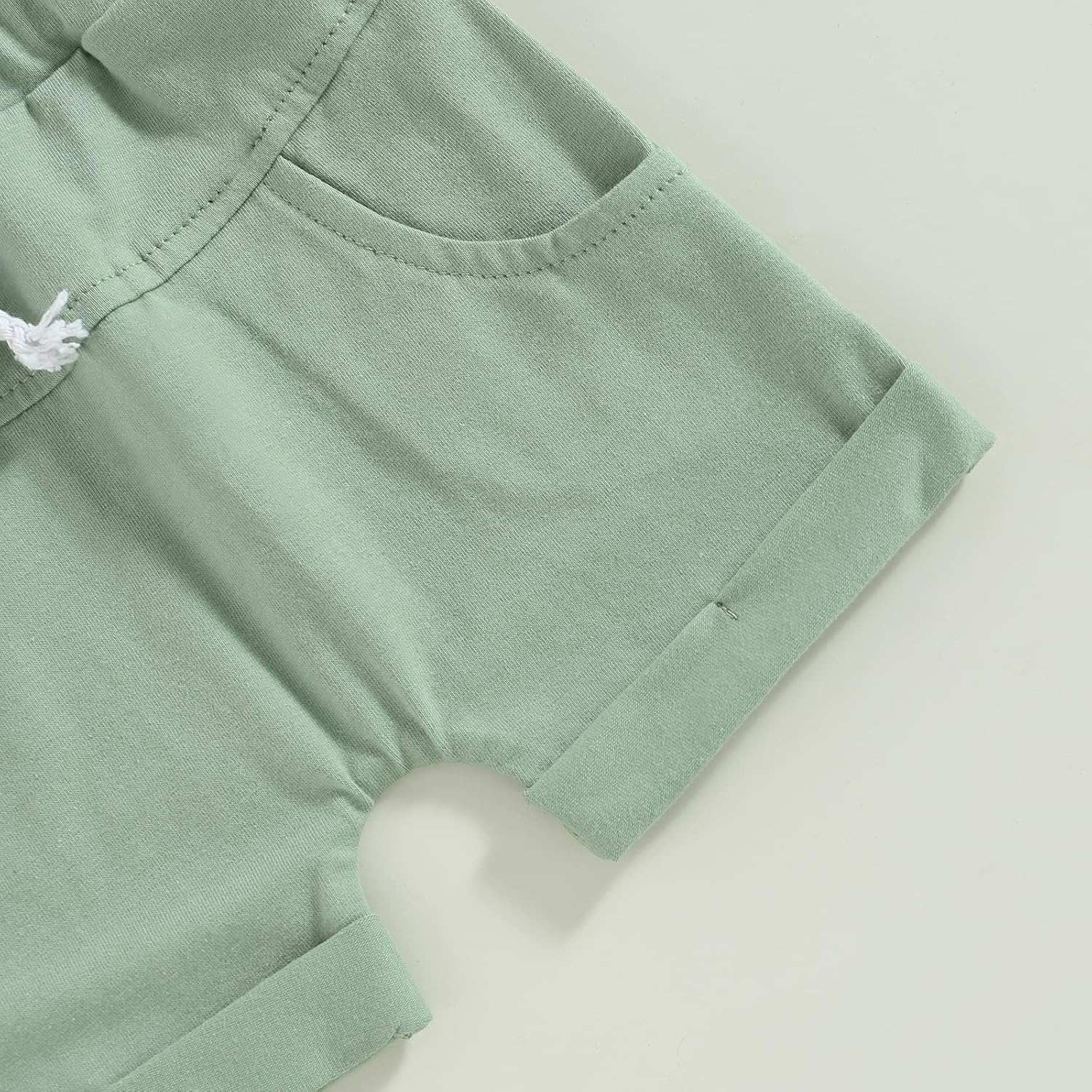 fhutpw Baby Toddler Boy Clothes Summer Outfits 6 12 18 24 Months Patchwork Short Sleeve T Shirt & Shorts Sets with Pockets - Image 7