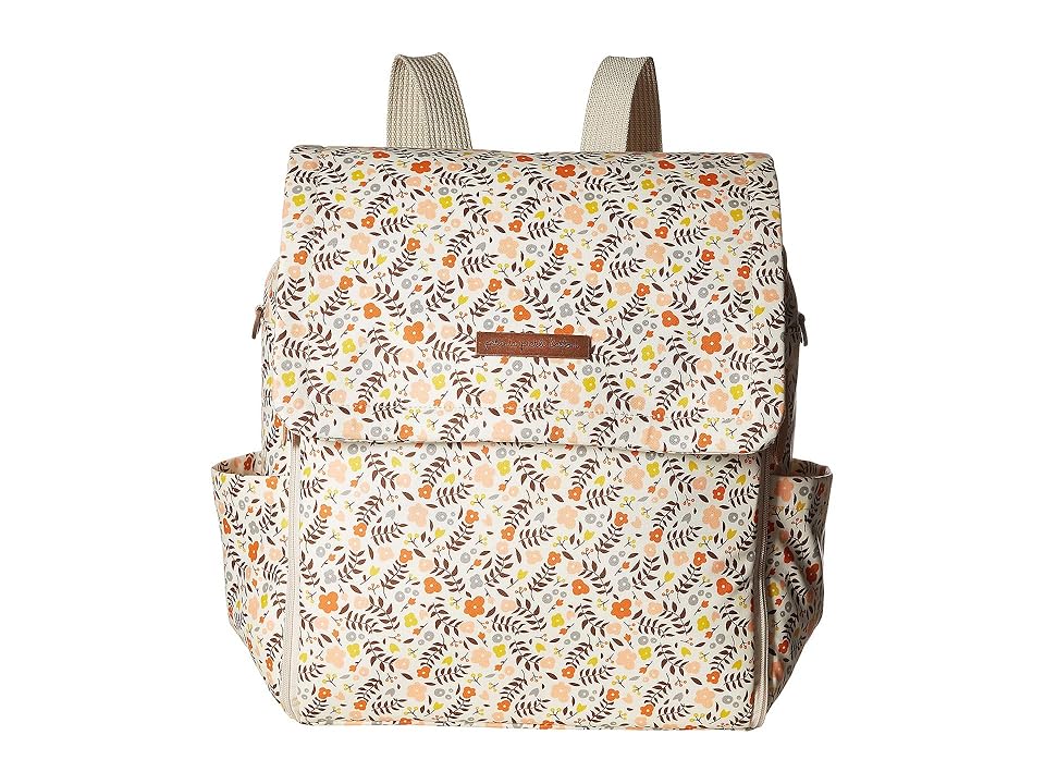 

petunia pickle bottom Brushes Boxy Backpack (Windswept Blooms) Diaper Bags, Beige