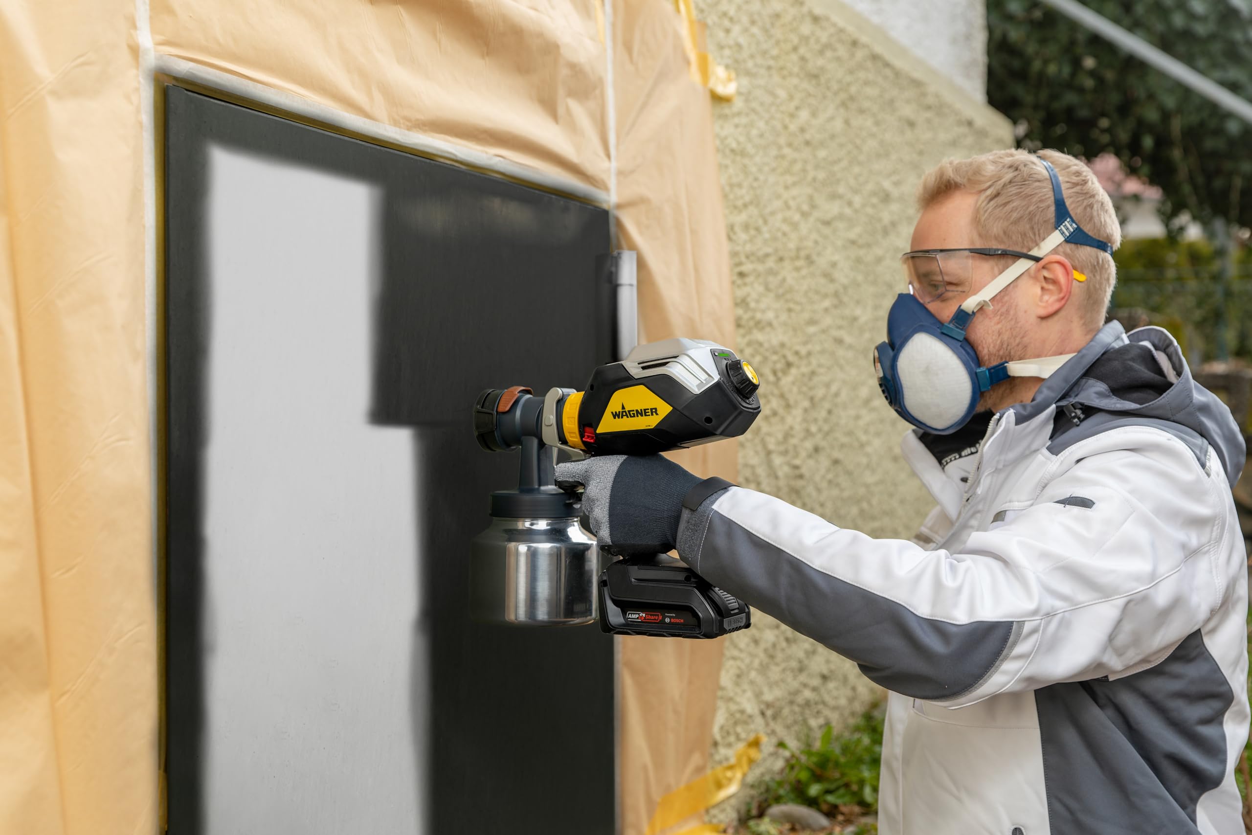 WAGNER FinishControl 4000 18V FineSpray - Akumulatorowe urządzenie do malowania natryskowego XVLP