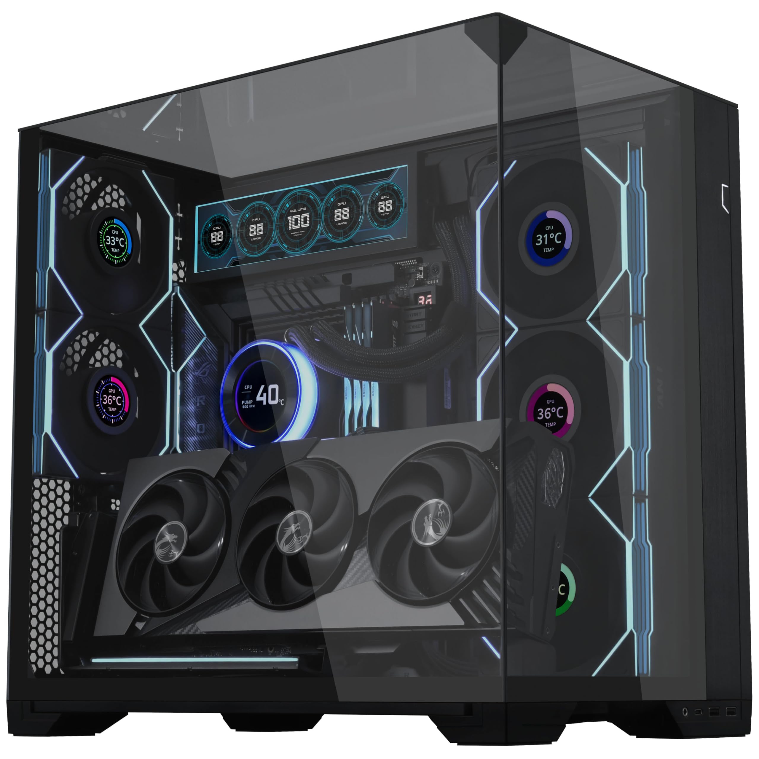 Amazon.co.jp: LIANLI PCIe5.0対応GPU縦置きキット Multi-Directional