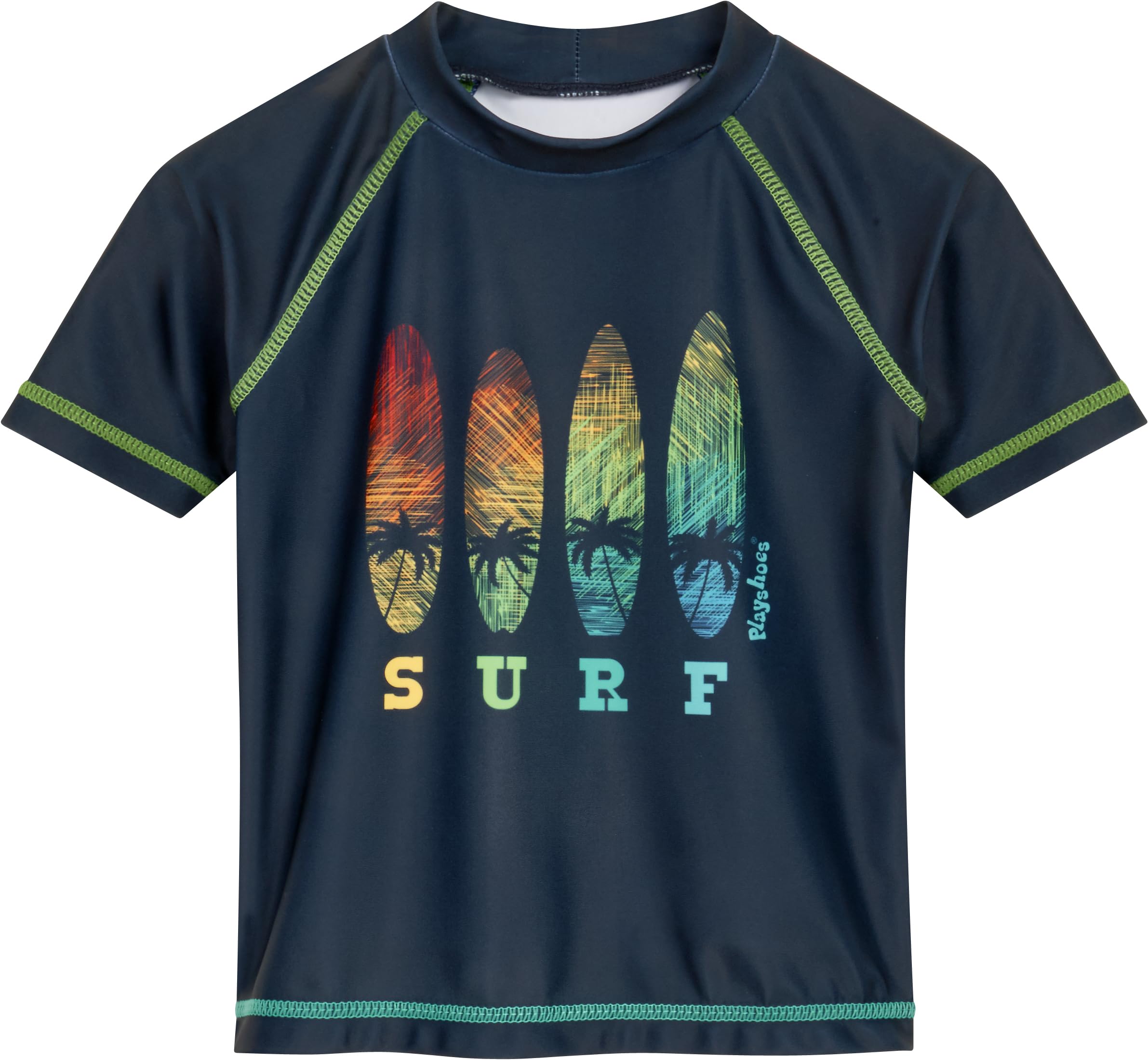 Playshoes Unisex Kinder Badeshirt Rash-Guard-Shirt (1er Pack)