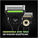 Gillette Labs Lames de Rasoir Homme Pack de 9 – Recharges Compatibles avec les Manches de la Série, en Acier Inoxydable, Cartouches Plus Durables, 1 Rechange Jusqu’à 30 Rasages - 5