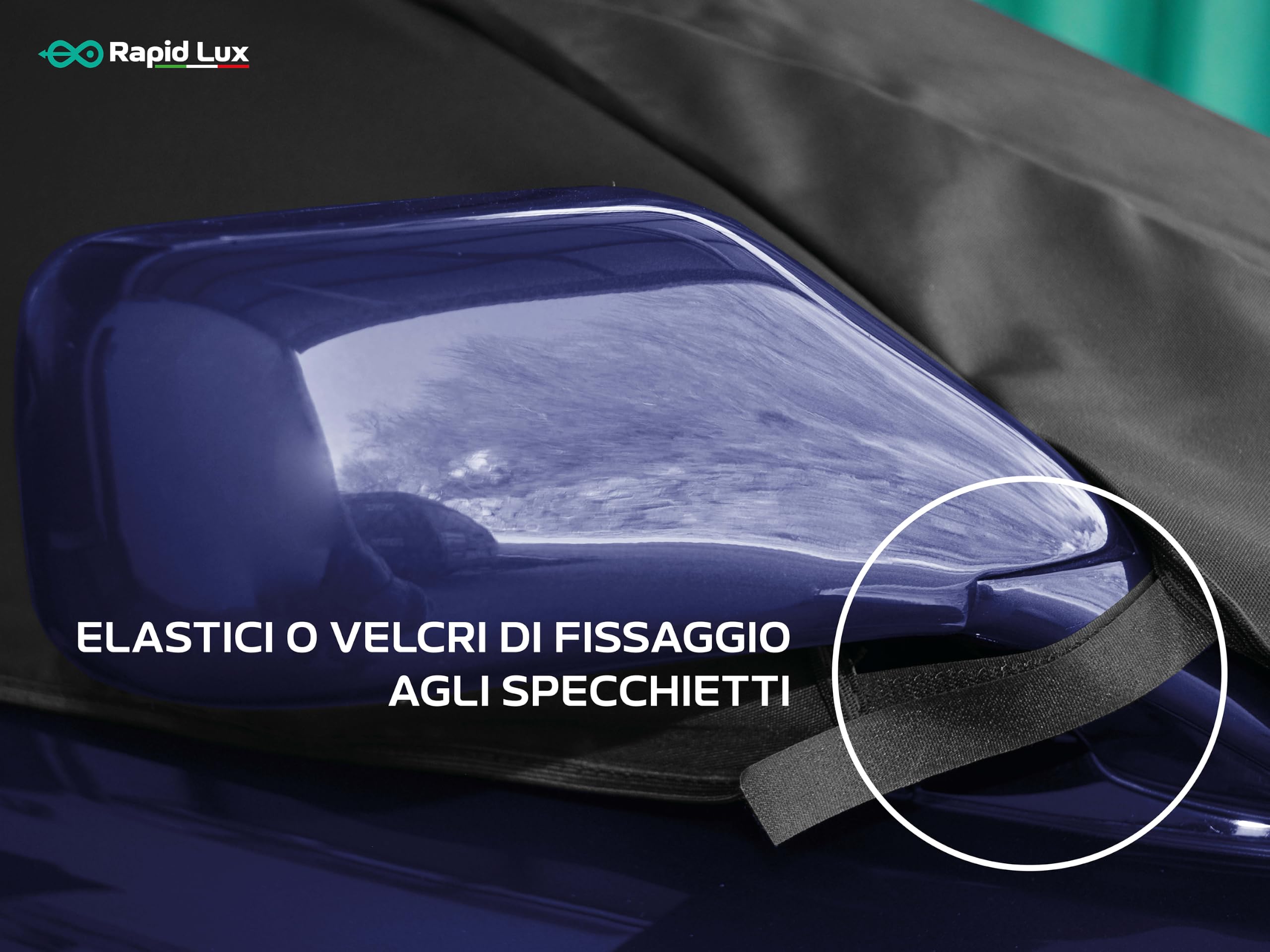 RAPID LUX - Capote imperméable sur mesure pour Audi TT 1er série (de 1998 à 2006), protection contre la pluie, la saleté et les rayons UV, système anti-vol personnalisé, noir.