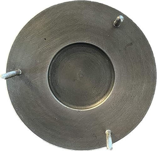 Miniatura 9 de Ateco 608REVOLVING Cake Decorating soporte, 11" Ronda, apto para uso alimentario de plástico Base & parte superior, #614 - base rectangular con