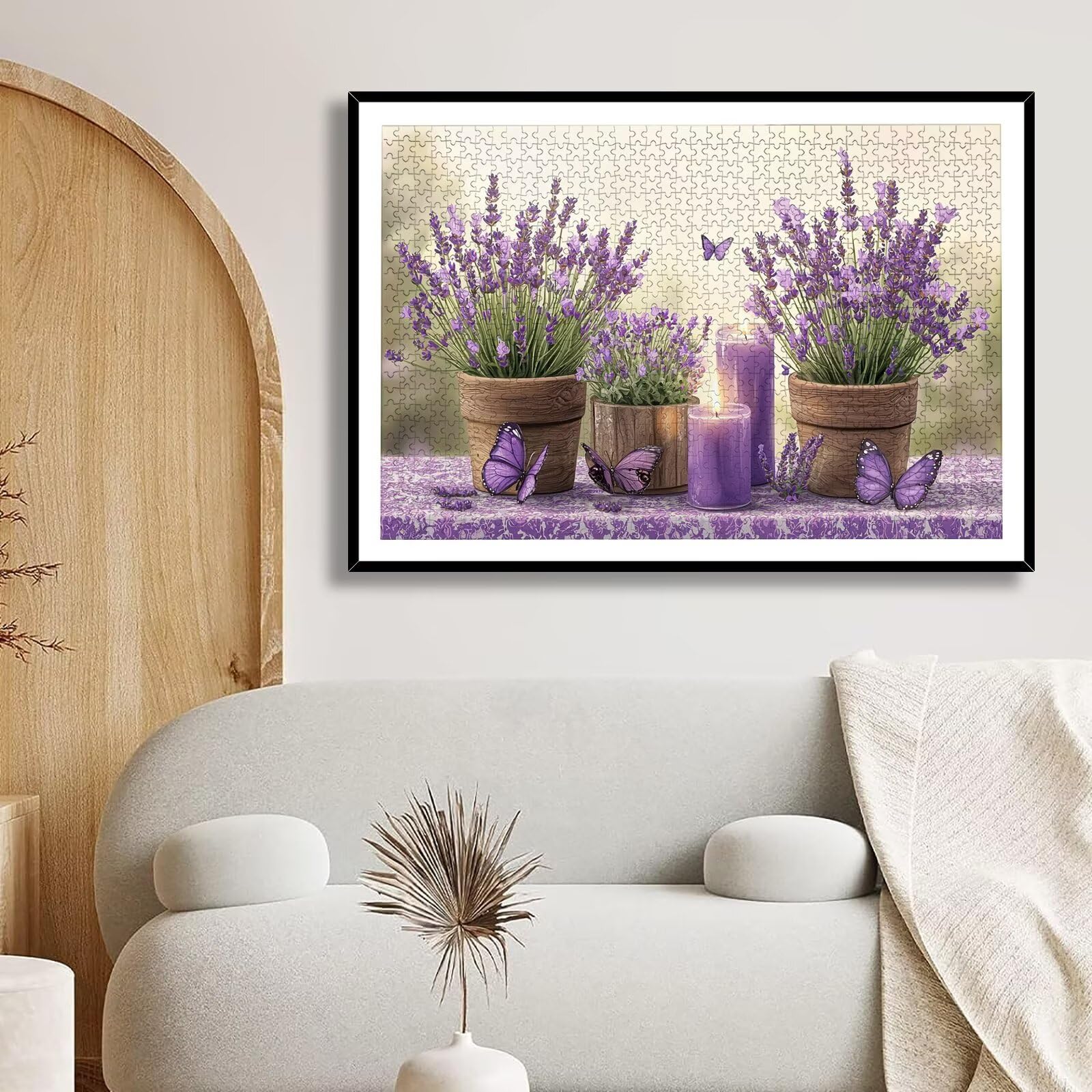 Puzzle 5000 Pezzi Fiore, Puzzle Zen 5000 Pezzi Arte per Adulti e Bambini, Misura: 156.5x105.5 cm, Puzzles Legno per Adulti con Squisita Scatola di Imballaggio, Idea Regalo Donna, Regalo Uomo, -9067