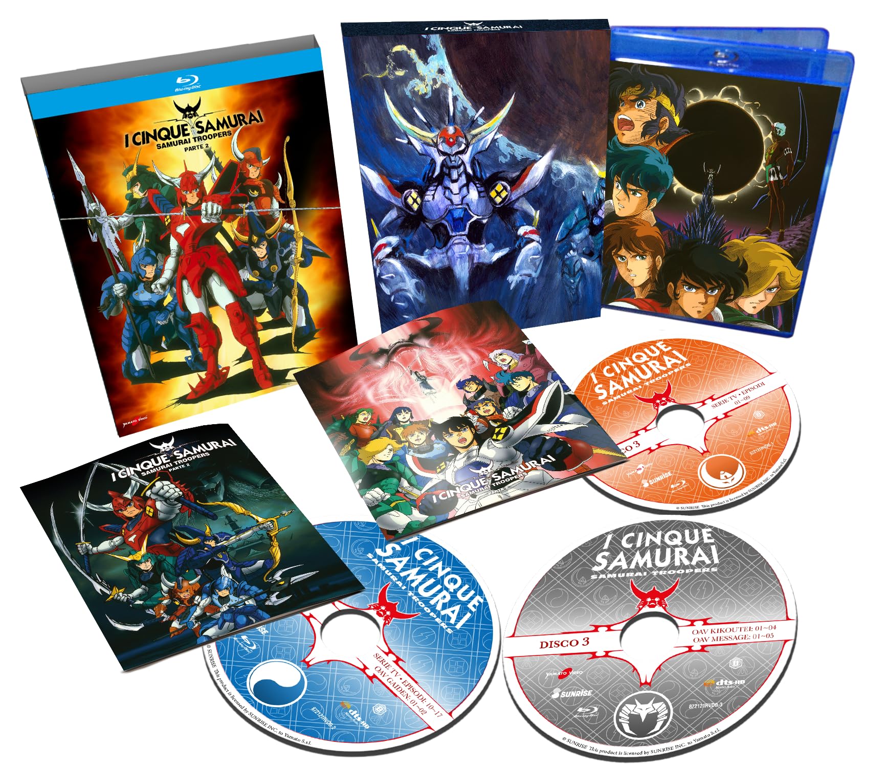 I Cinque Samurai - PT. 2 - (3 BD)