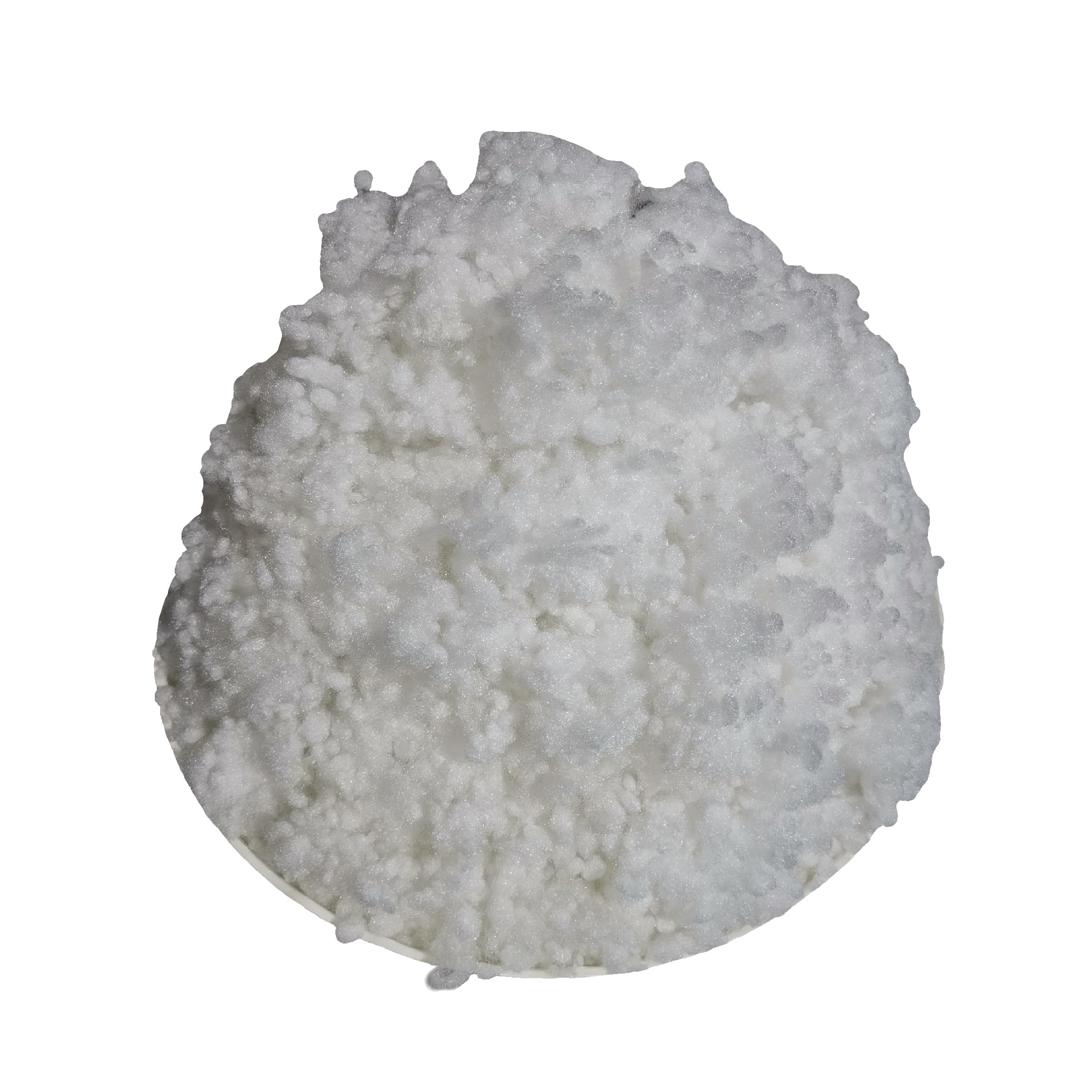 Polyester Fiber Fill Pearl Cotton High Resilience fluffiness Pure White Color Stuffing for DIY Dolls Pillow Clothing Cushion Pet Beds (0.22, Pounds)
