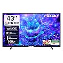 Foxsky 109 cm (43 inch) Frameless Series FHD QLED WebOS FS43GATV (Black) gallery image