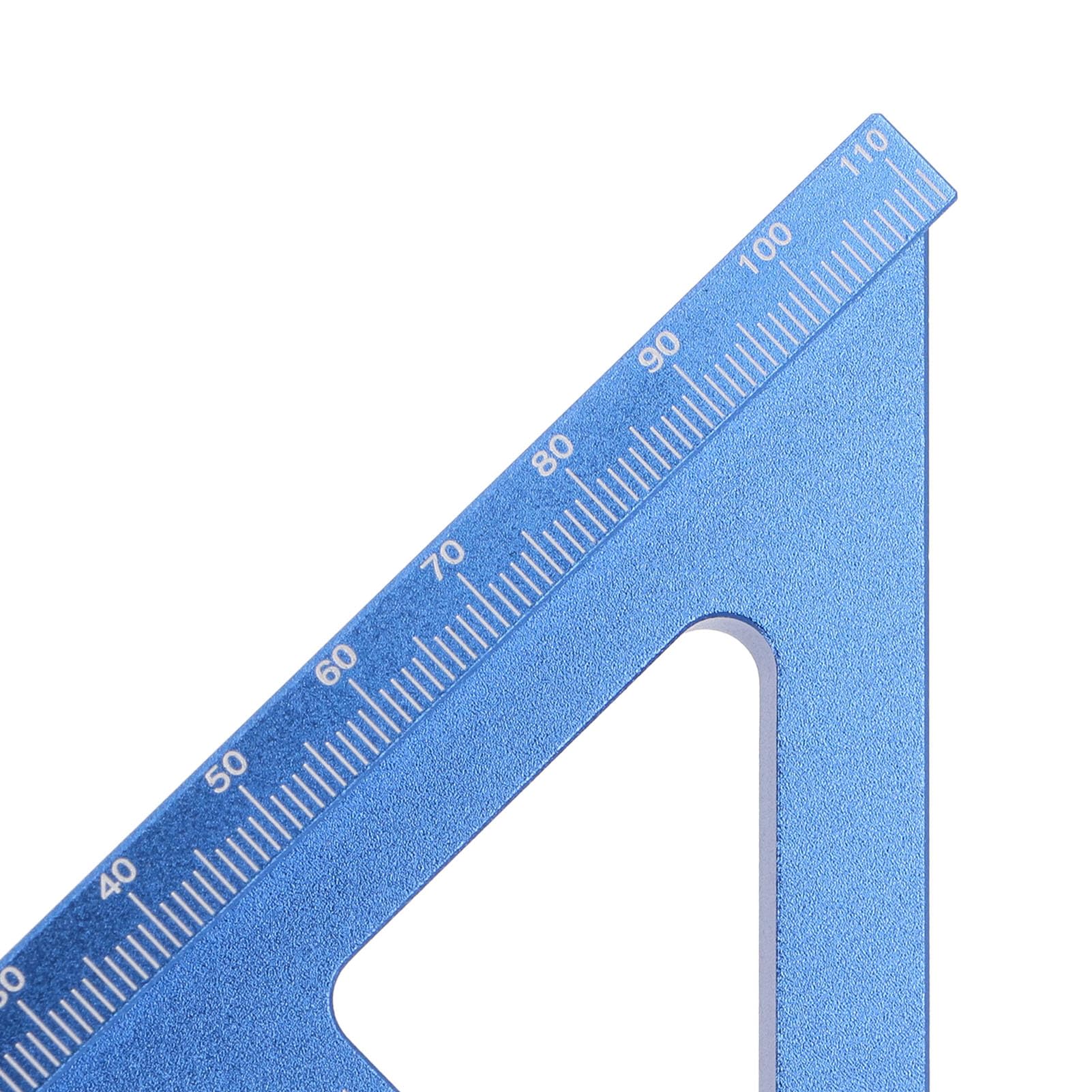 Righello di misurazione multiangolo 3D, Squadra in Lega di Alluminio per la Lavorazione del Legno, goniometro per Angoli di 45 e 90 Gradi, Scala precisa