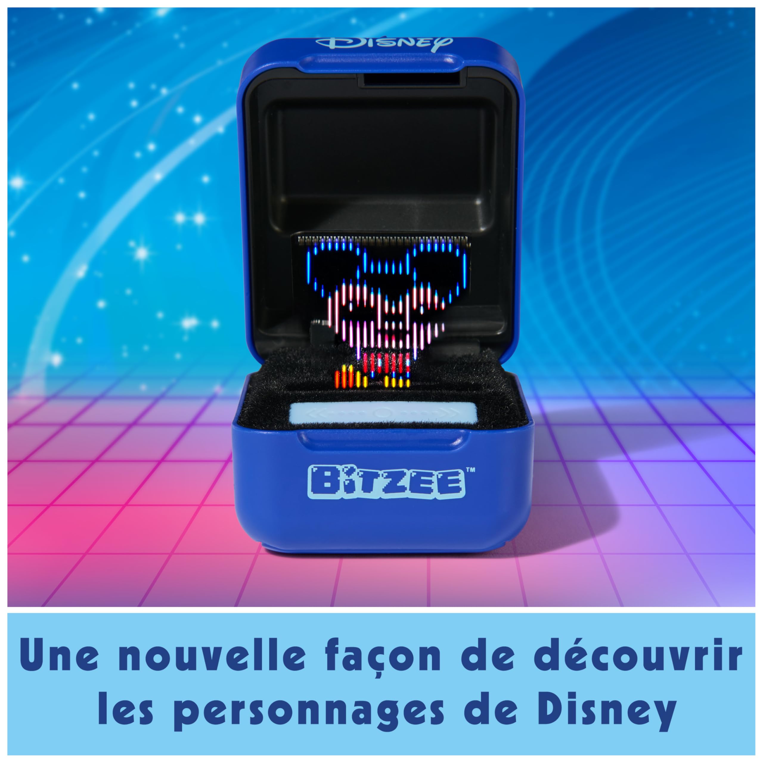 Bitzee Disney - Mon Animal Interactif Animal Digital 3D Que Vous Pouvez Vraiment Toucher - Boîtier Electronique 30 Compagnons Interactifs - Sons Réactions Et Jeux - Jeu pour Enfant 5 et +