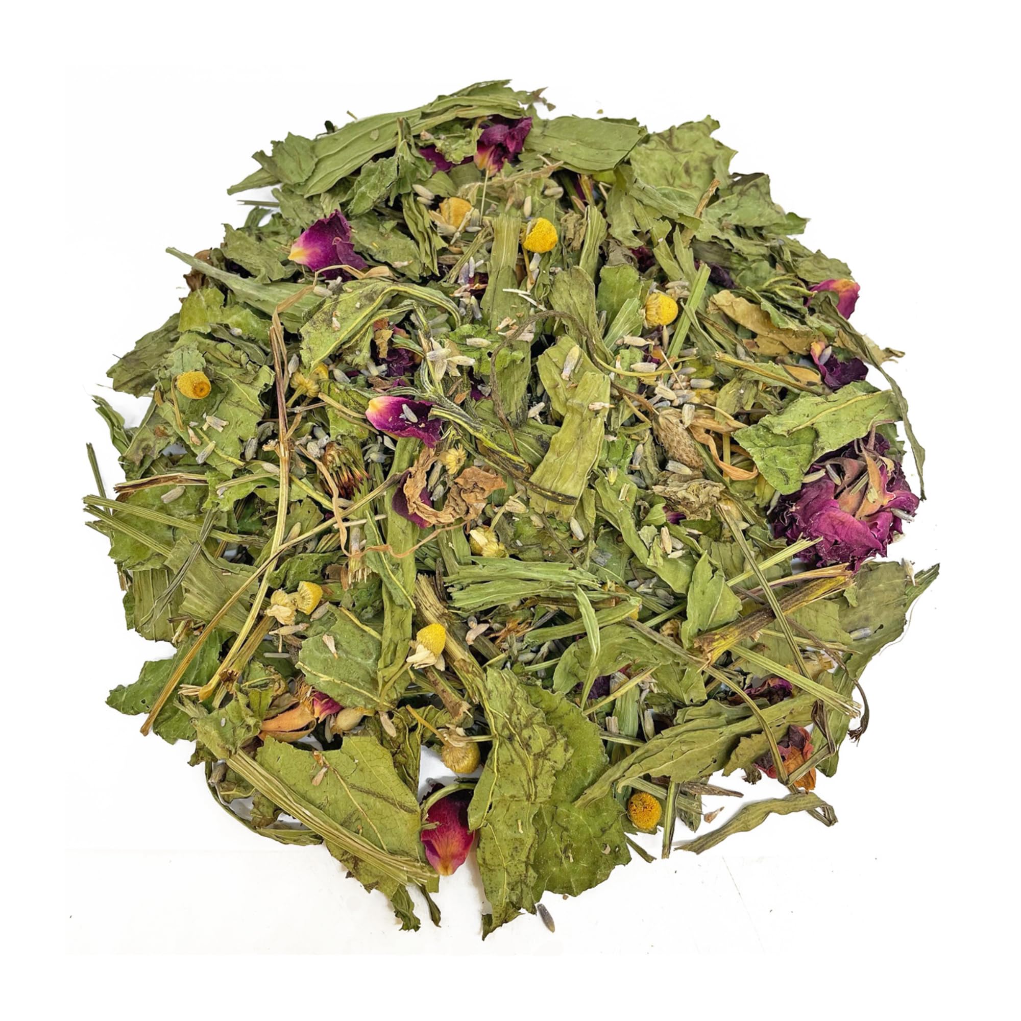 Bunny Bistro Chamomile & Lavender Salad 100g | 100% Natural Treat for Rabbits, Guinea Pigs & Small Animal, Enrichment for Bunnies, Boredom Busting