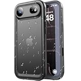 SPORTLINK for iPhone Air Case, IP68 Waterproof Military Protective Full Body Heavy Duty Shockproof 360 Sealed Dustproof with Camera Screen Protector Phone Cover for iPhone Air 6.5" Black