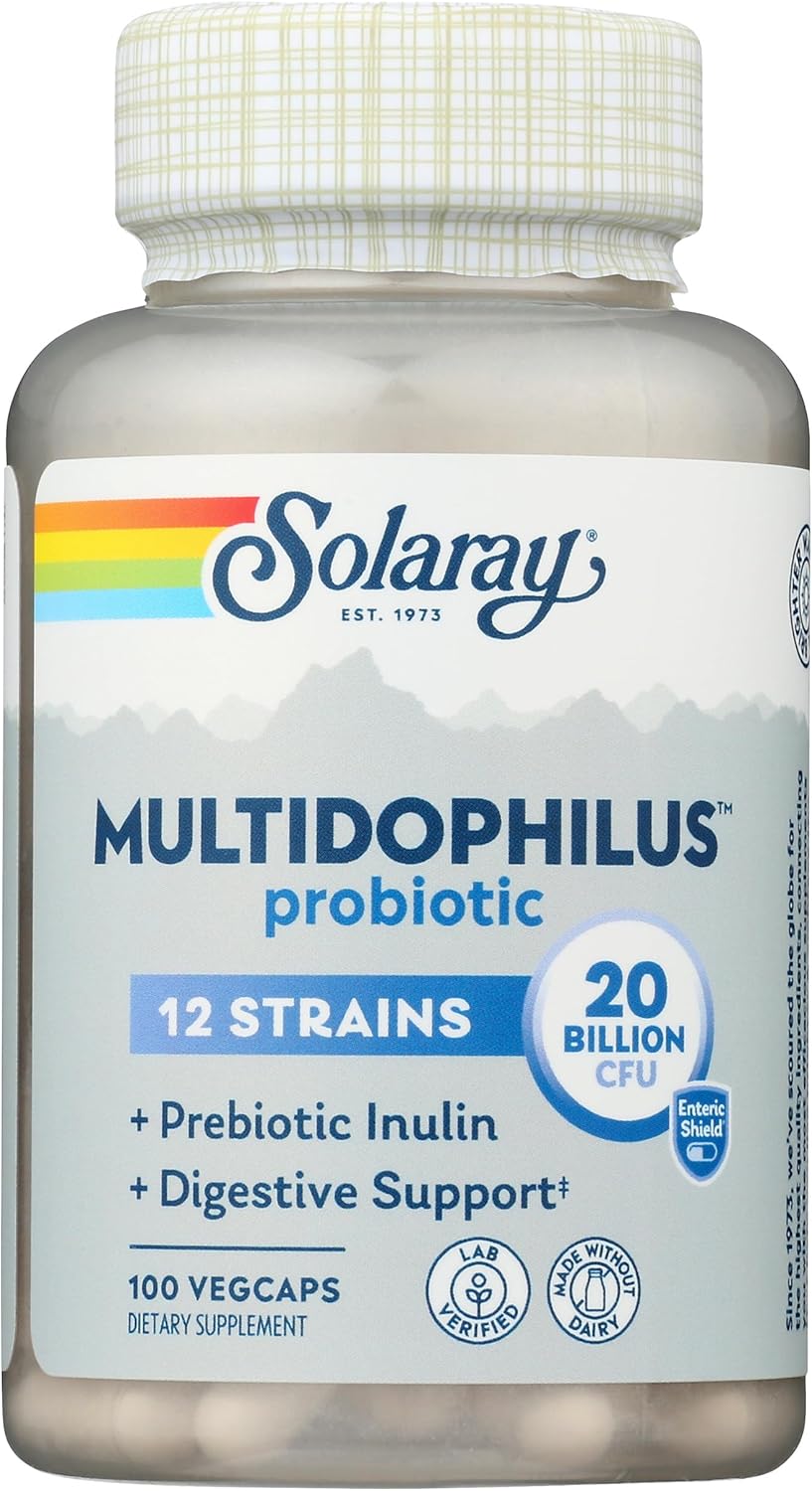 Solaray, Multidophilus 12, 100 Vegetarian Capsules