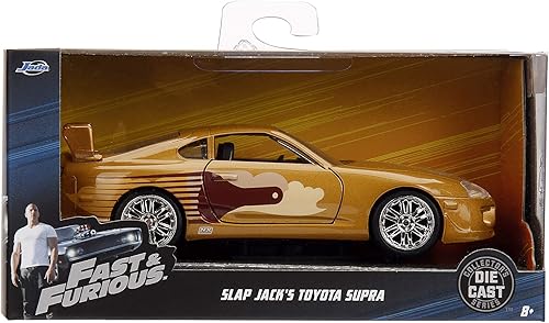 Miniatura 6 de Jada Toys Fast & Furious 132 Slap Jack 1995 Toyota Supra auto fundido a presión, juguetes para niños y adultos (JA99542)
