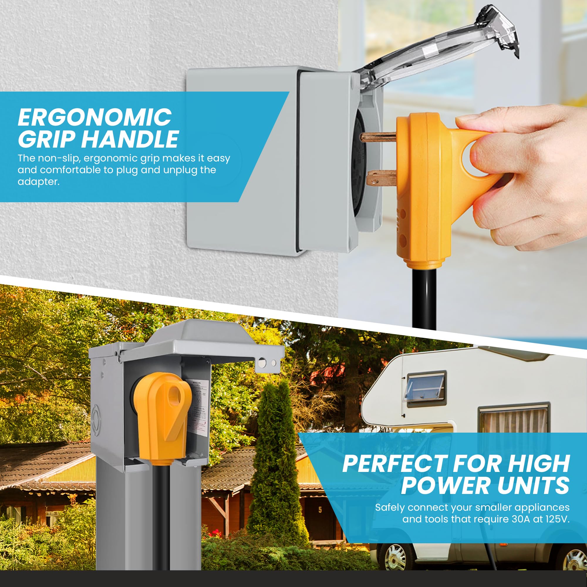 Amazon.com: IronBox Electric TT-30P to TT-30R Adapter and
