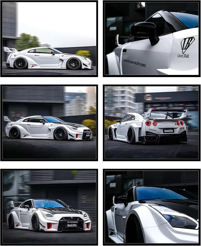 BigWig Prints Nissan Gtr Poster Liberty Walk GtR Art